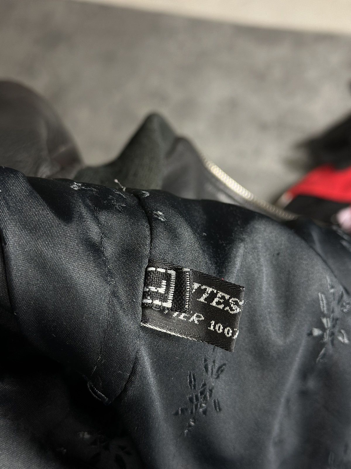 Leather Leather bomber jacket with RIRI zipper and perfect boxy cut Size US L / EU 52-54 / 3 - 7 Thumbnail