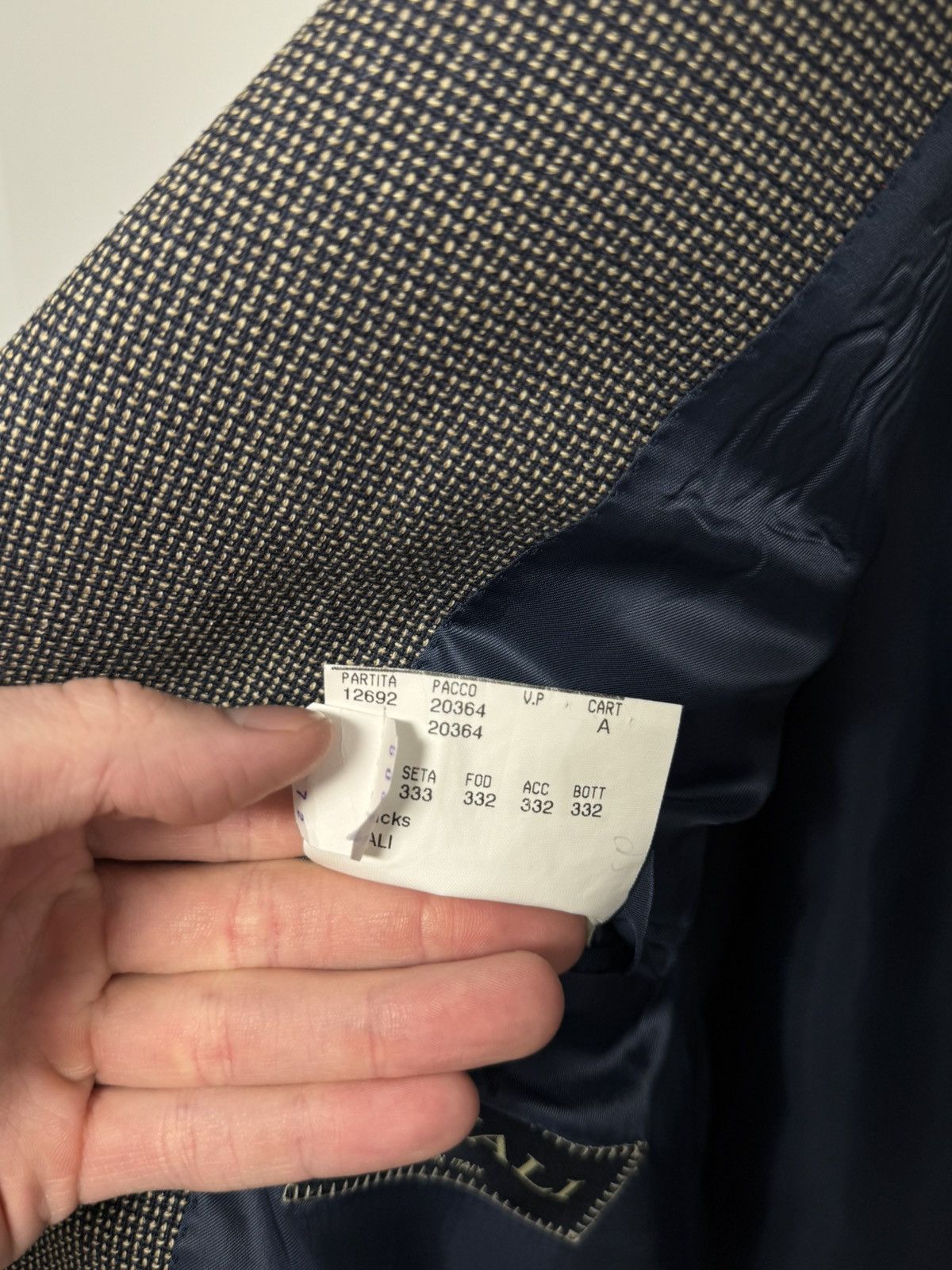 Canali Canali Blazer Men’s Blue Luxury Wool Silk 60-R Size Size 54L - 21 Thumbnail