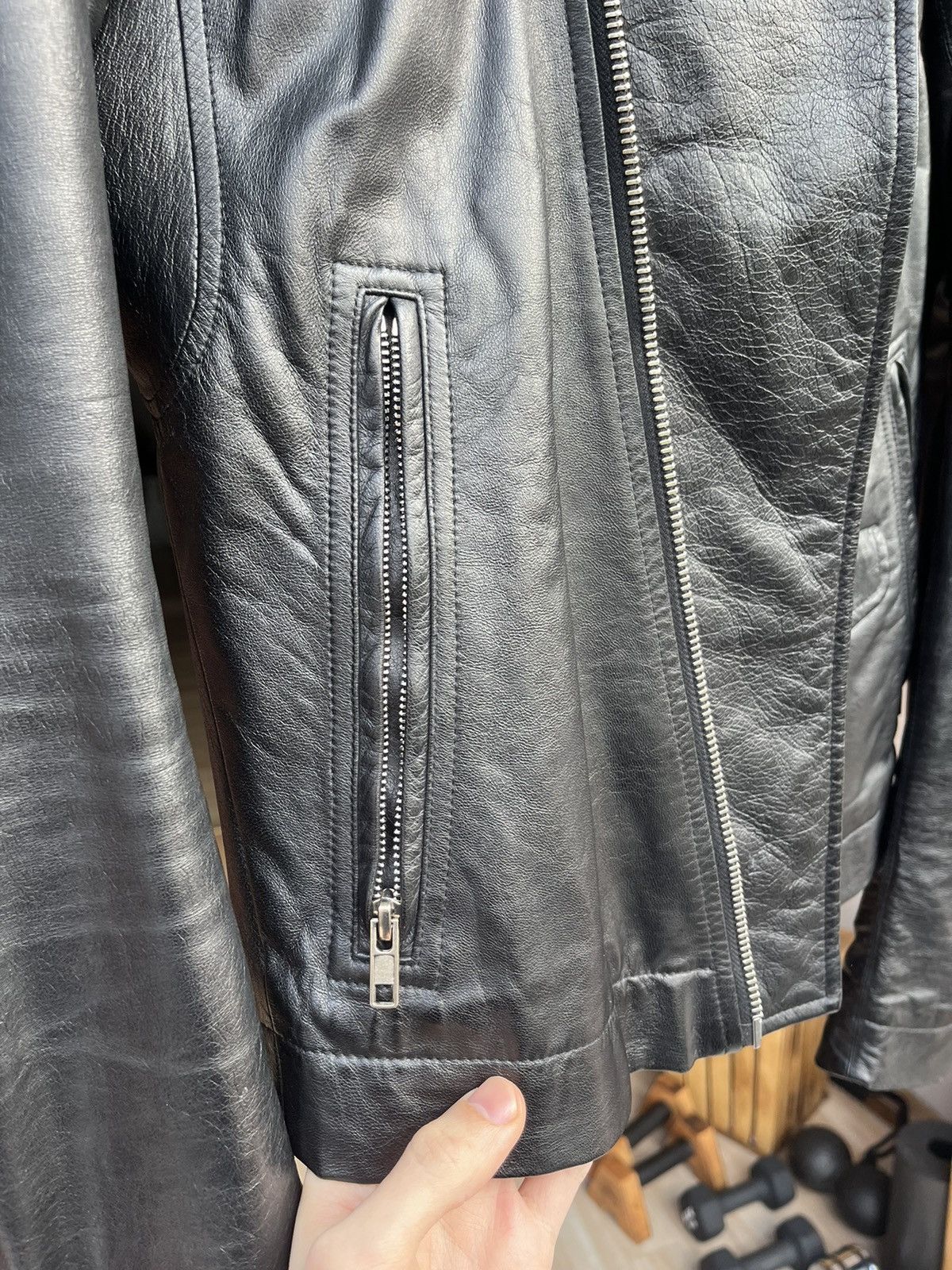 Rick Owens Rick Owens Stooges Lamb Leather Jacket Size US S / EU 44-46 / 1 - 4 Thumbnail