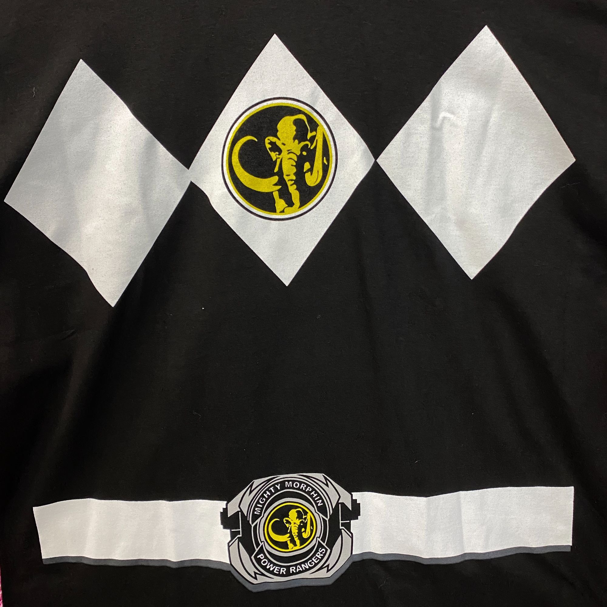 Other The Mighty Morphin Power Rangers Black Power Ranger T-Shirt Size US XL / EU 56 / 4 - 3 Thumbnail