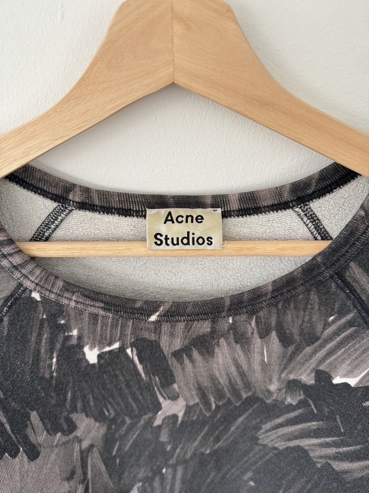 Acne Studios Acne Studios College Marker AW14 Sweatshirt – Size L Size US L / EU 52-54 / 3 - 3 Thumbnail