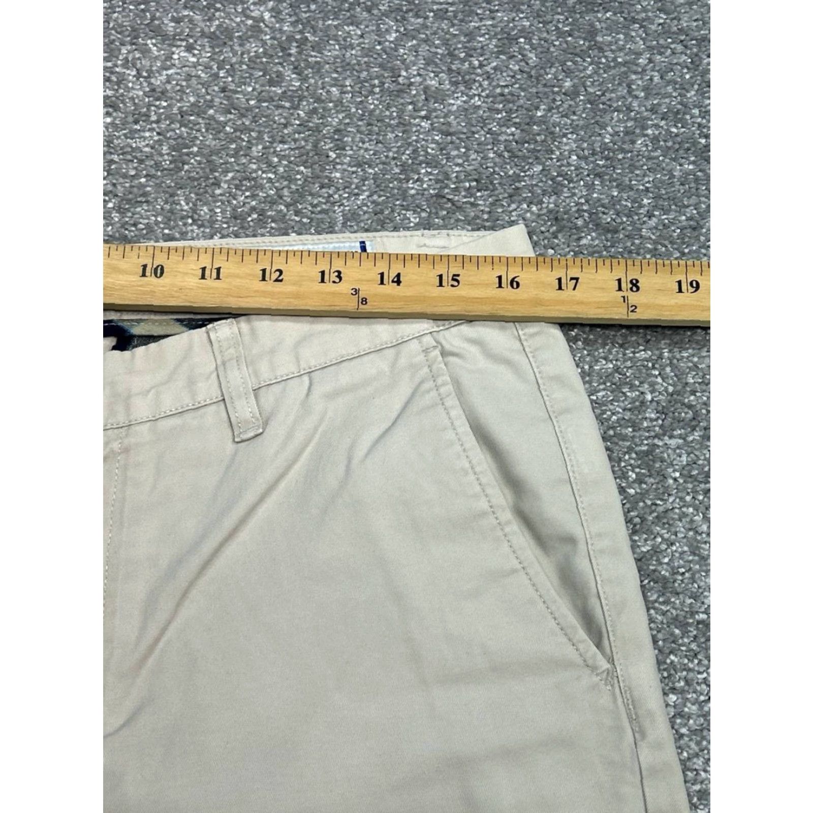 Bonobos Bonobos Chinos Pants Men 32 Beige Cotton Low Rise Flat Front Straight Fit Mens Size US 32 / EU 48 - 3 Thumbnail