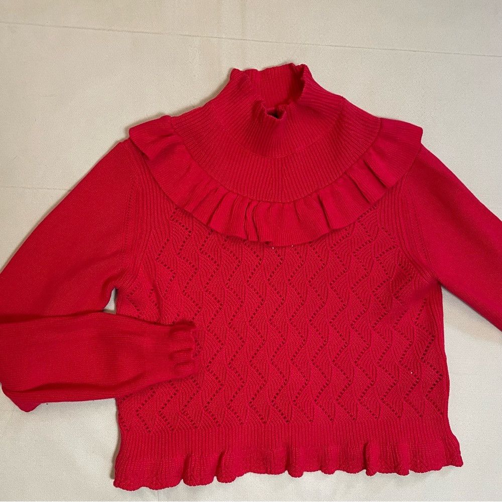 French Connection NWT New $128 French Connection Kamillia Mozart Cotton Sweat Size L / US 10 / IT 46 - 7 Thumbnail