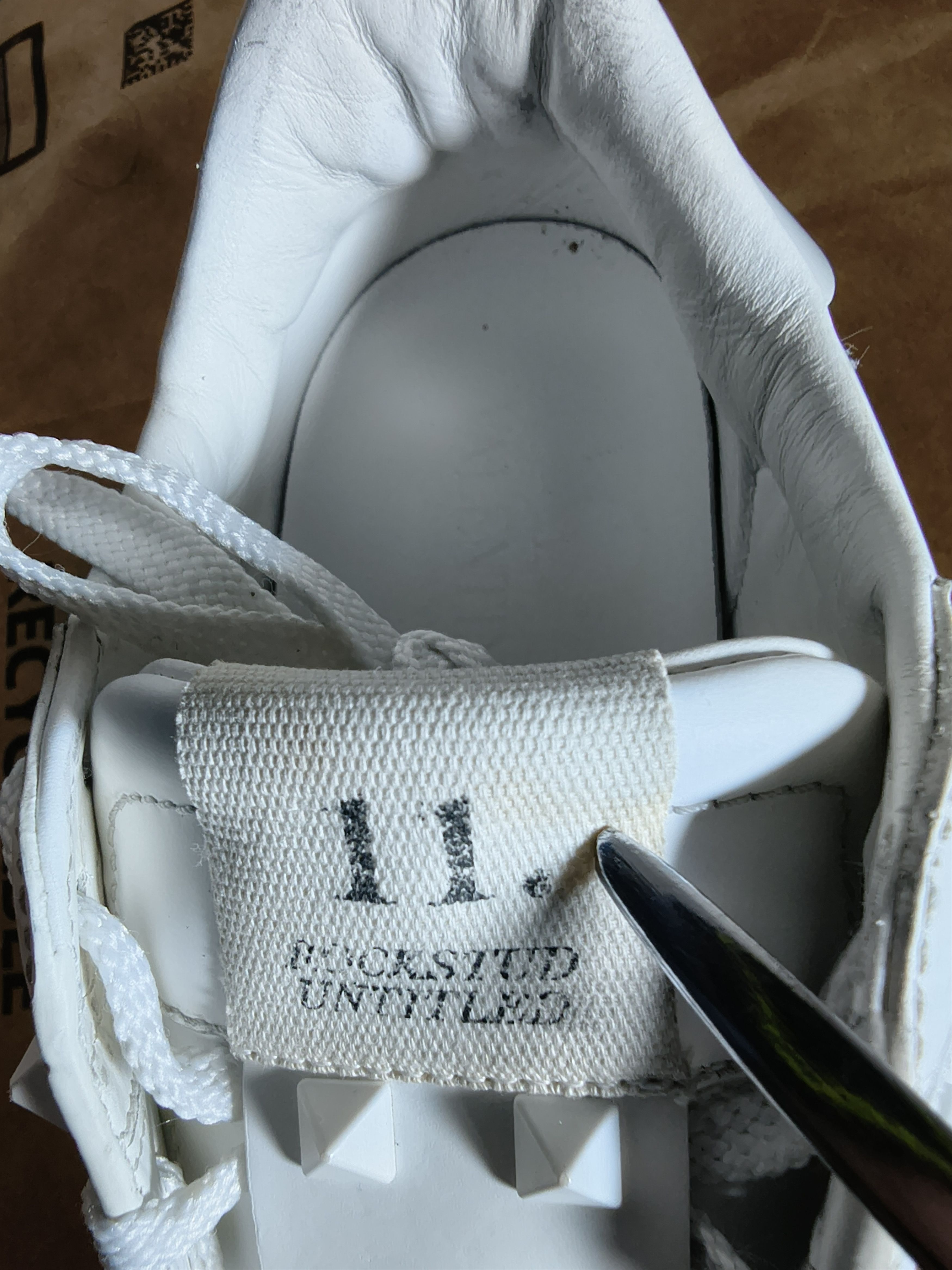 Valentino Valentino 11.Rockstud Untitled Sneaker White Size US 6.5 / IT 36.5 - 10 Thumbnail