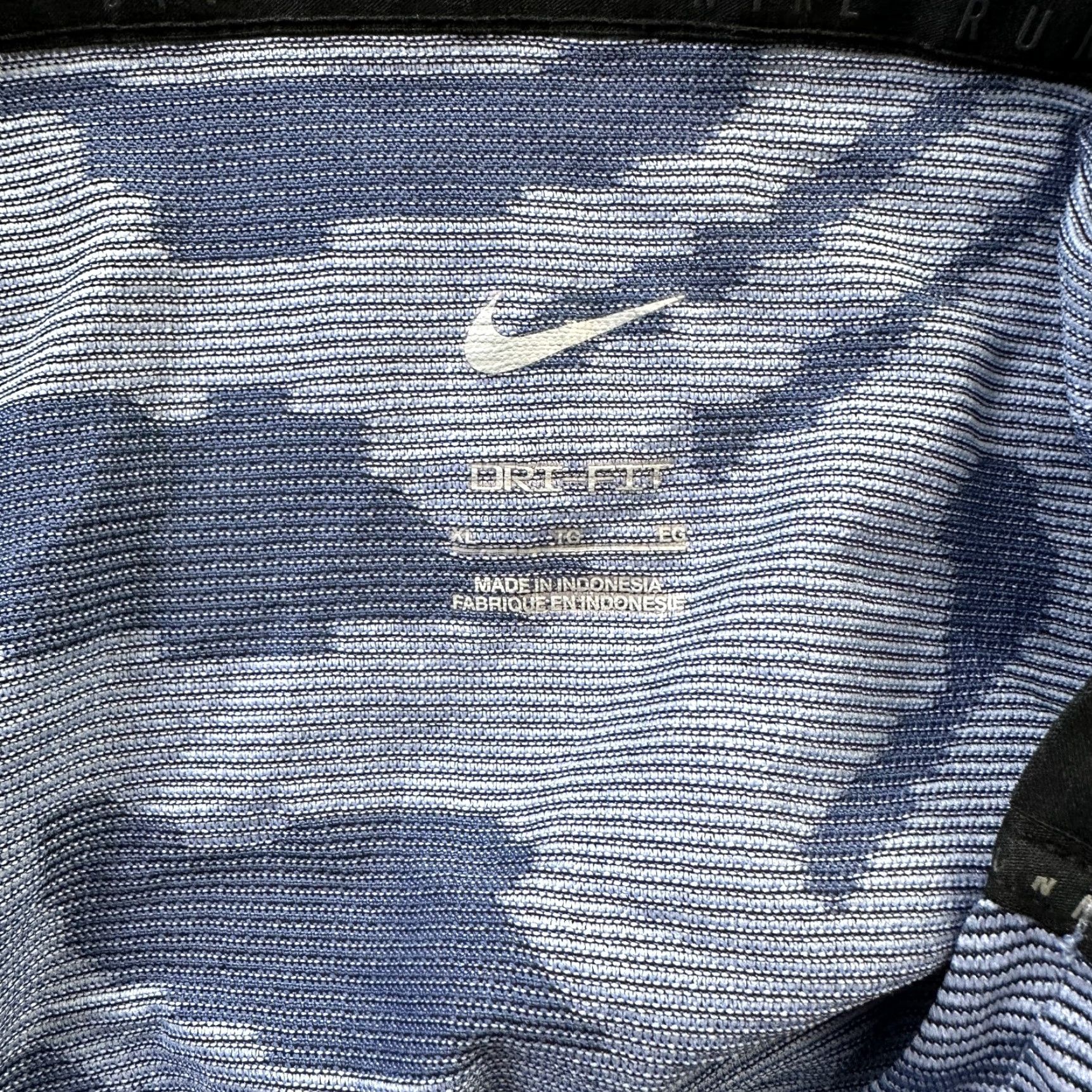 Nike Nike Shirt Mens XL Blue Dri Fit Running Division Performance Logo Sports T-Shirt Size US XL / EU 56 / 4 - 6 Thumbnail