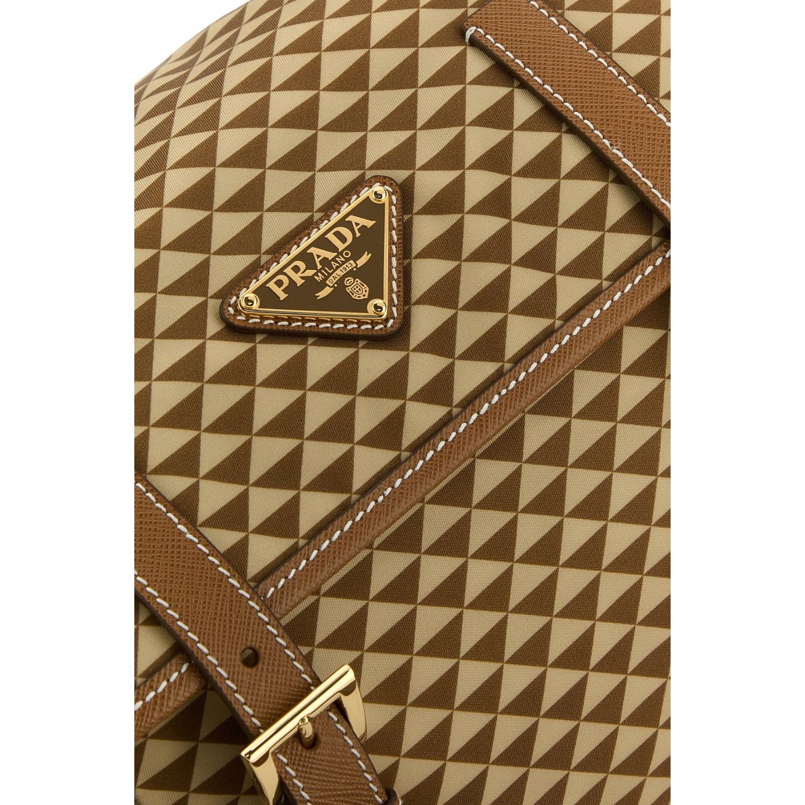Prada PRADA Brown Re-Nylon Crossbody Bag New Size ONE SIZE - 4 Thumbnail