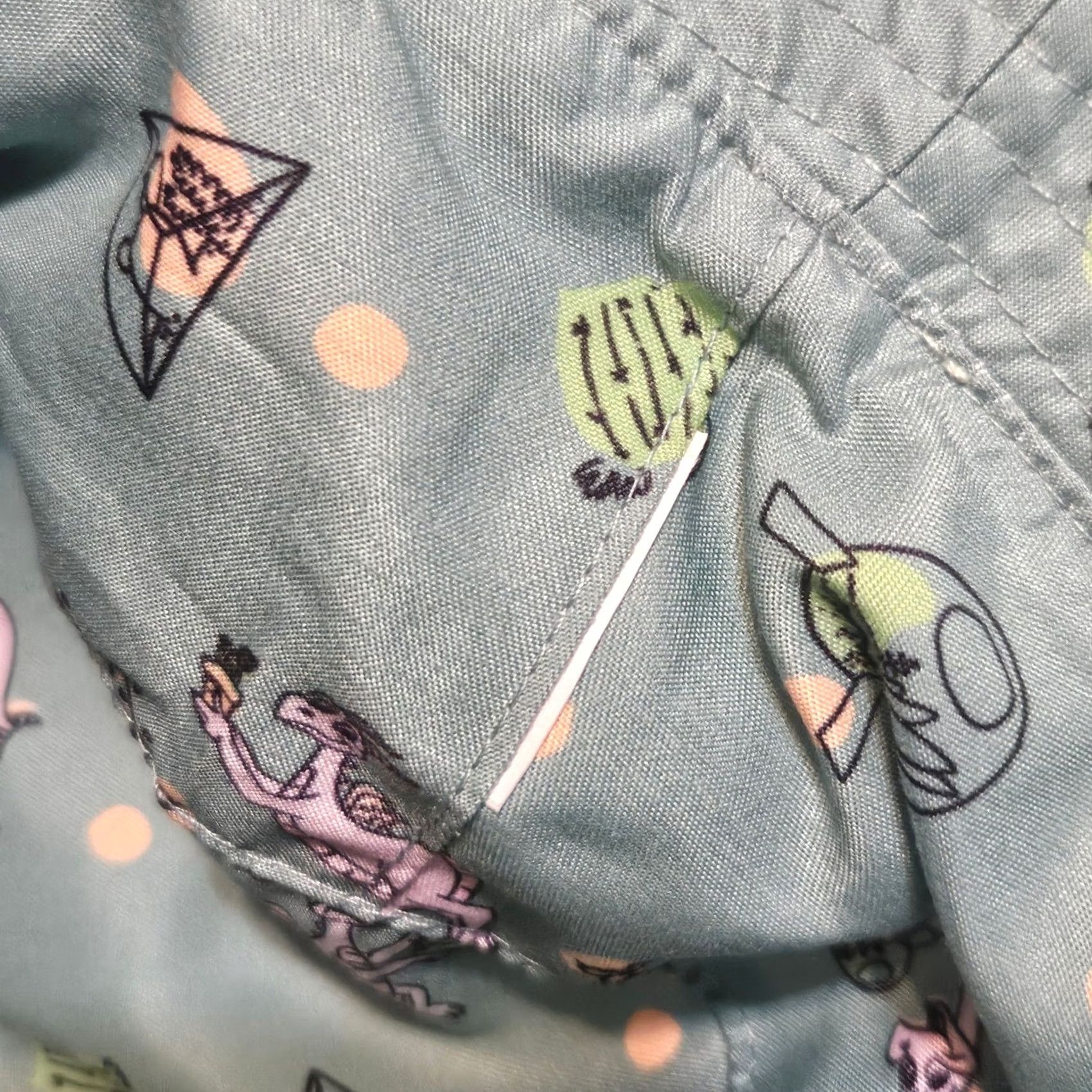 Disney Disney Figment Epcot Flower Garden Festival 2023 Reversible Blue Bucket Hat Men One Size Size ONE SIZE - 6 Thumbnail