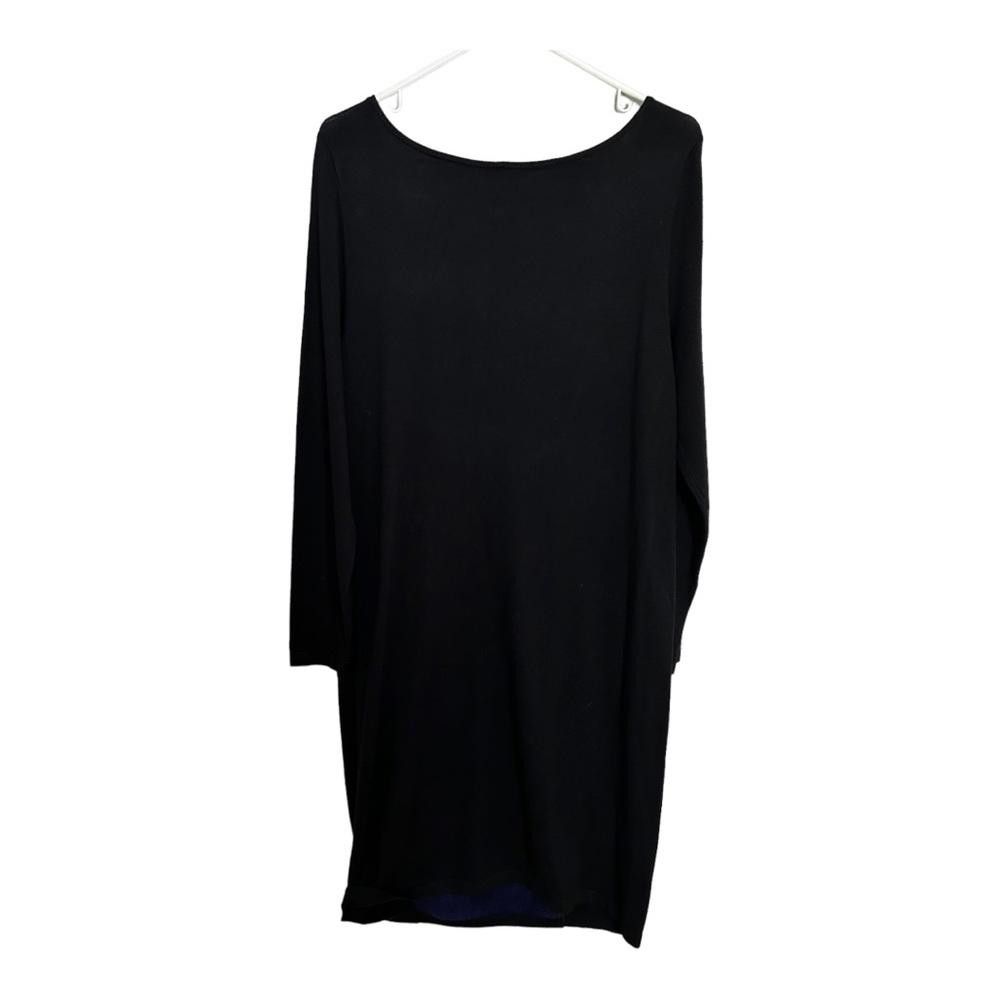 Elie Tahari Elie Tahari l Long Sleeve Night Combo Sweater Dress Size XL Size XL / US 12-14 / IT 48-50 - 3 Thumbnail
