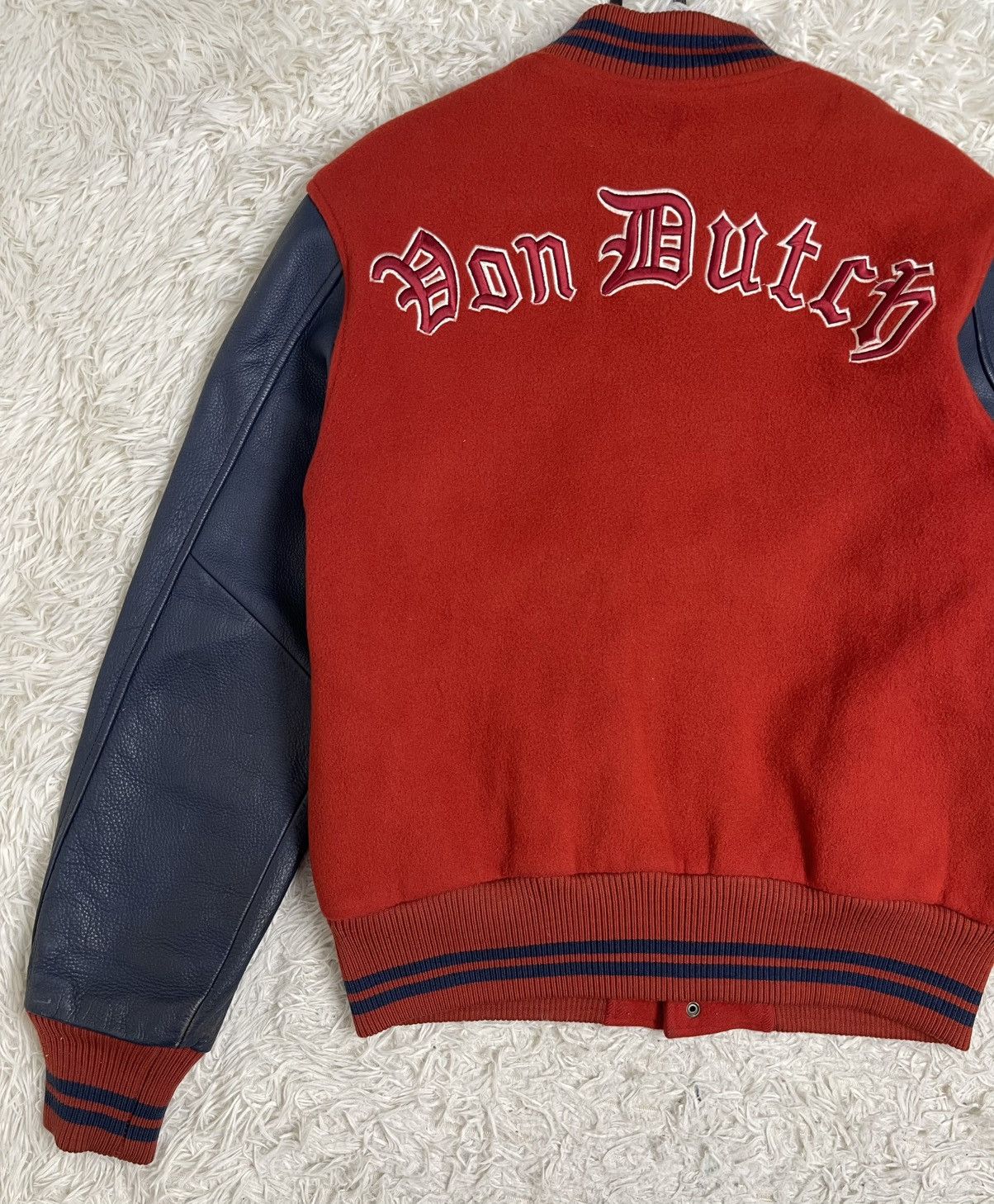 Von Dutch Von Dutch Lambskin/wool Varsity Jacket embroidery Size US XL / EU 56 / 4 - 7 Thumbnail