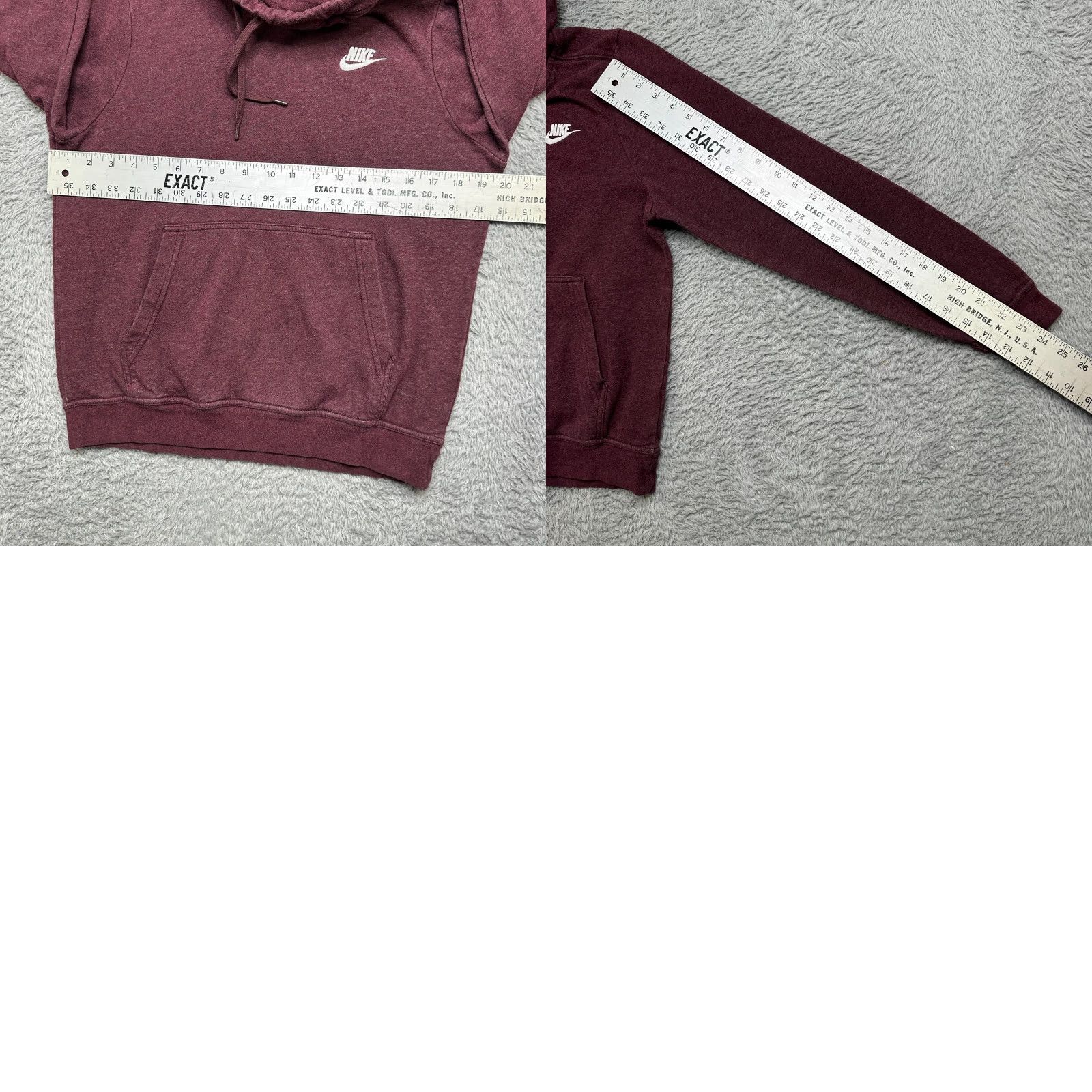 Nike Nike Sweater Mens S Hoodie Pullover Red Wool? Cotton Fleece Swoosh Casual Size US S / EU 44-46 / 1 - 8 Thumbnail