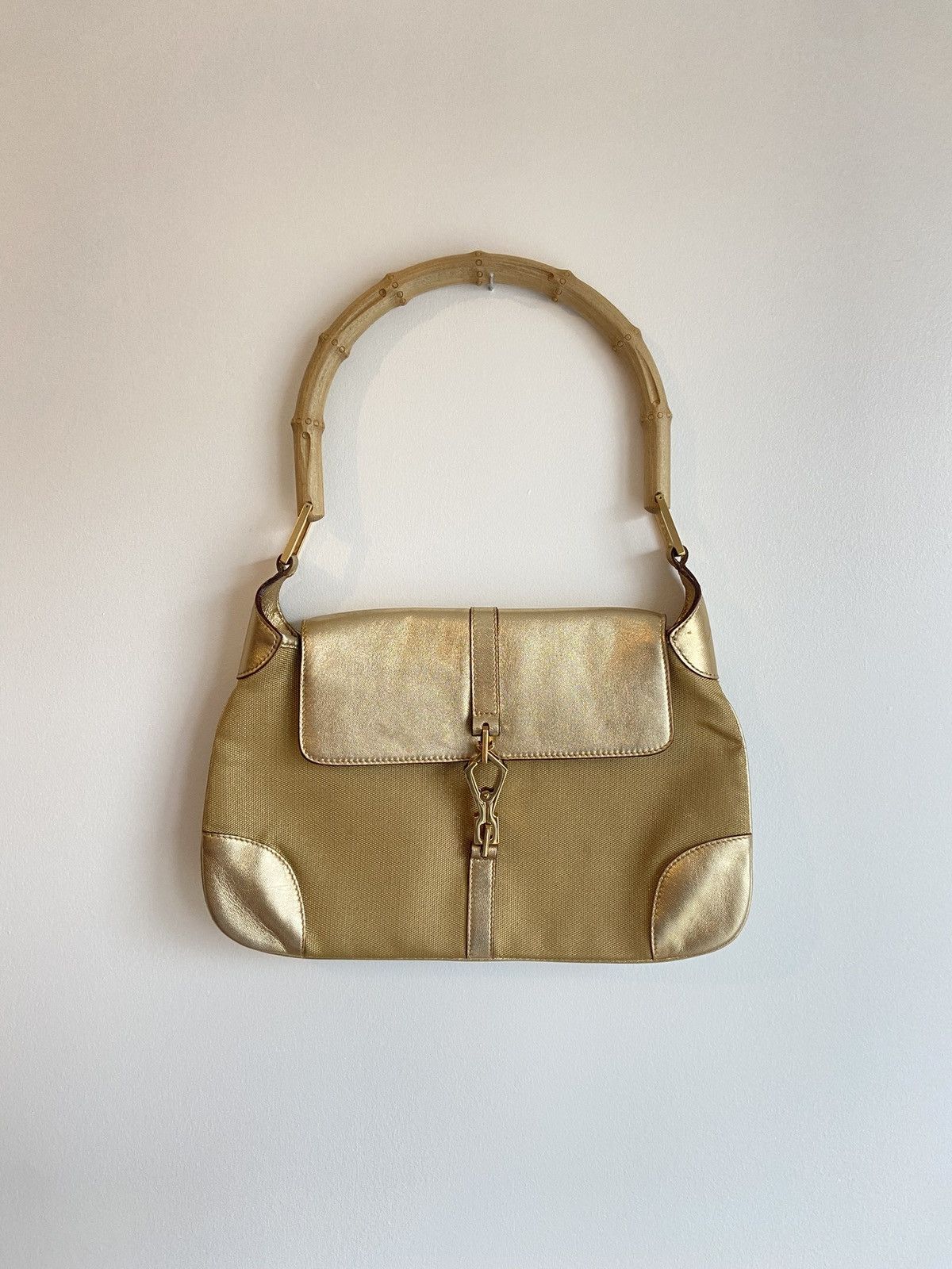 Gucci Jackie Bamboo Shoulder Bag