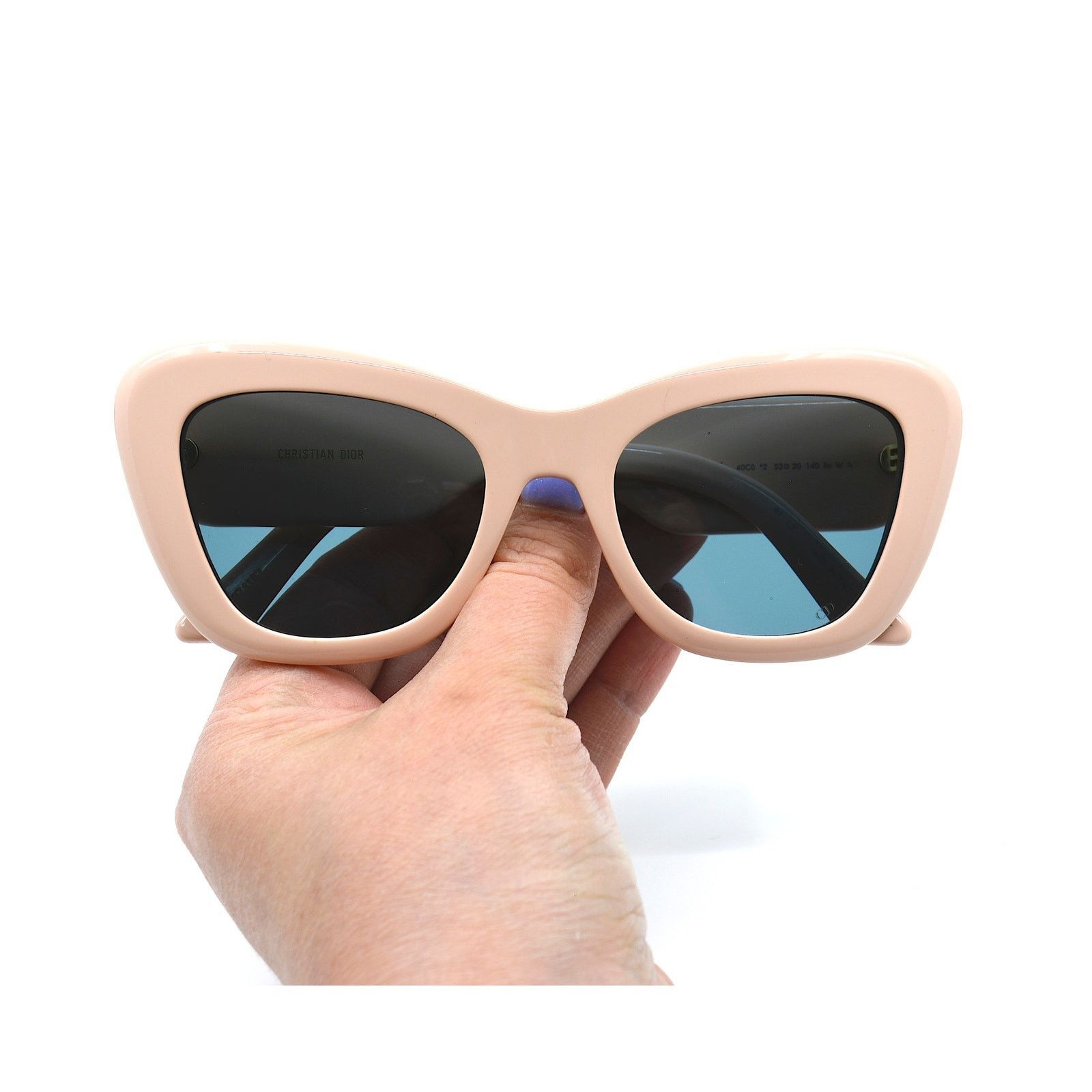 Dior NEW DIOR DIORBOBBY B1U POWDER PINK BLUE WOMEN SUNGLASSES Size ONE SIZE - 13 Thumbnail