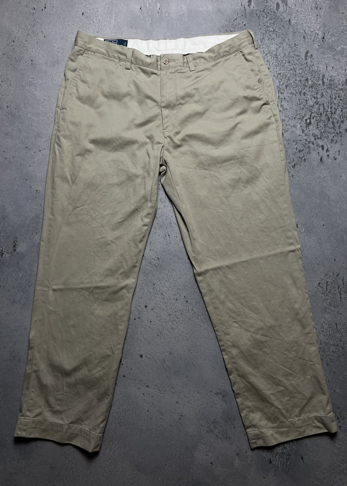 Polo Ralph Lauren Polo Ralph Lauren Men's Beige Chino Pants Slim Fit 38x32 Size US 38 / EU 54 - 5 Thumbnail