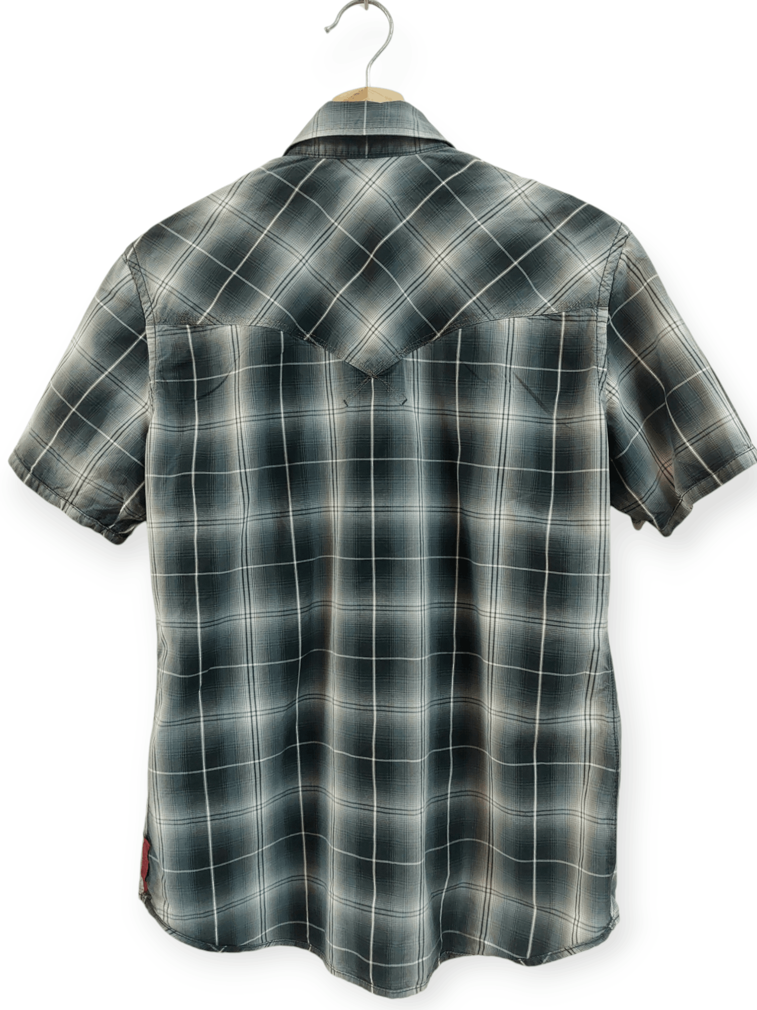 Marithe + Francois Girbaud Marithe Francois Girboud Nova Check Button Ups Size US M / EU 48-50 / 2 - 7 Thumbnail