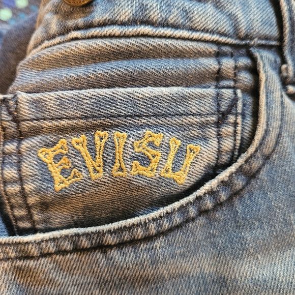 Evisu Y2k Evisu Donna Flared Jeans Light Wash - Size 25 Size 25" / US 0 / IT 36 - 4 Thumbnail