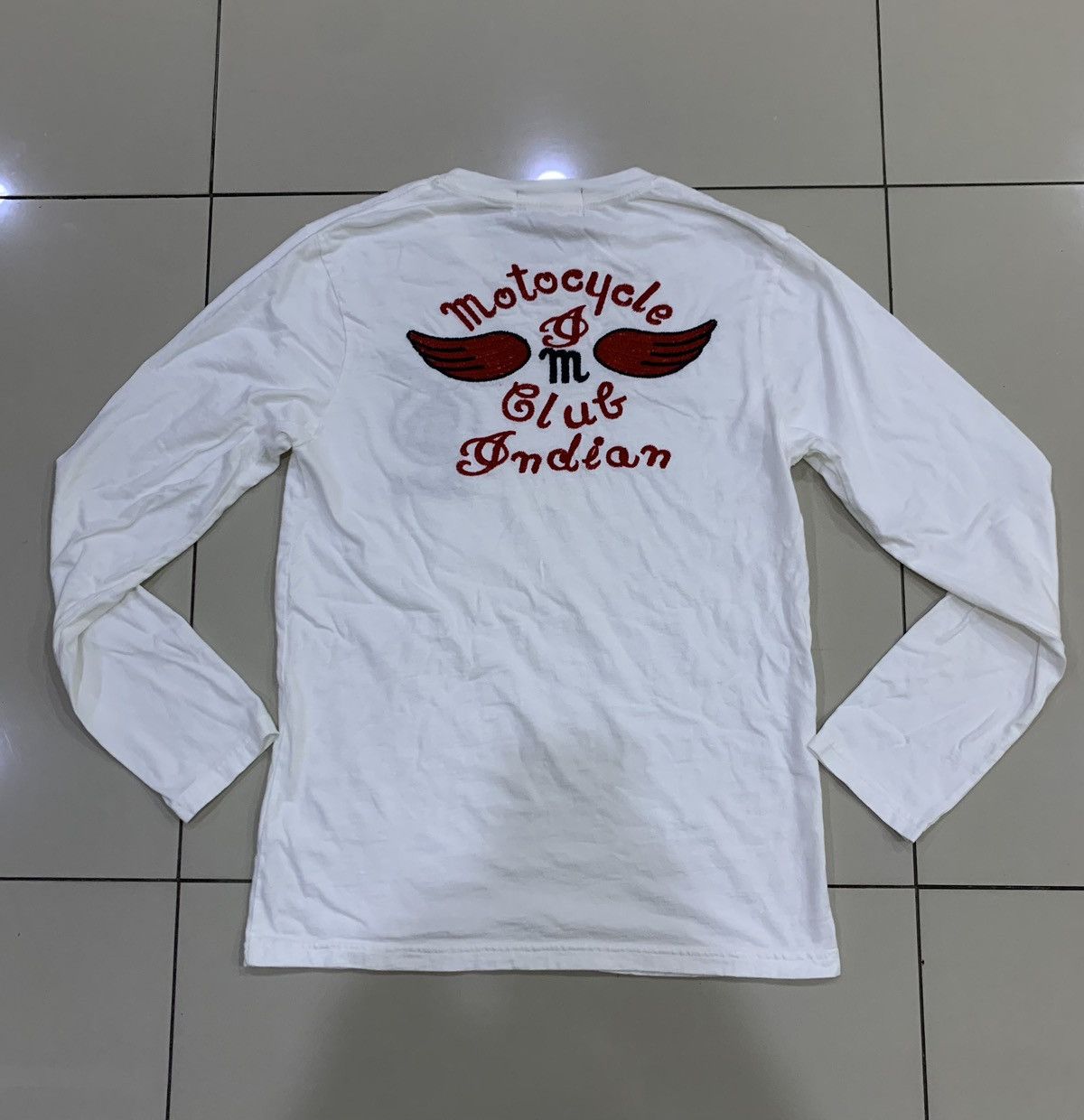 Indian Motorcycle × Vintage VINTAGE INDIAN MOTORCYCLE BACK-HIT EMBROIDERY Size US M / EU 48-50 / 2 - 5 Thumbnail
