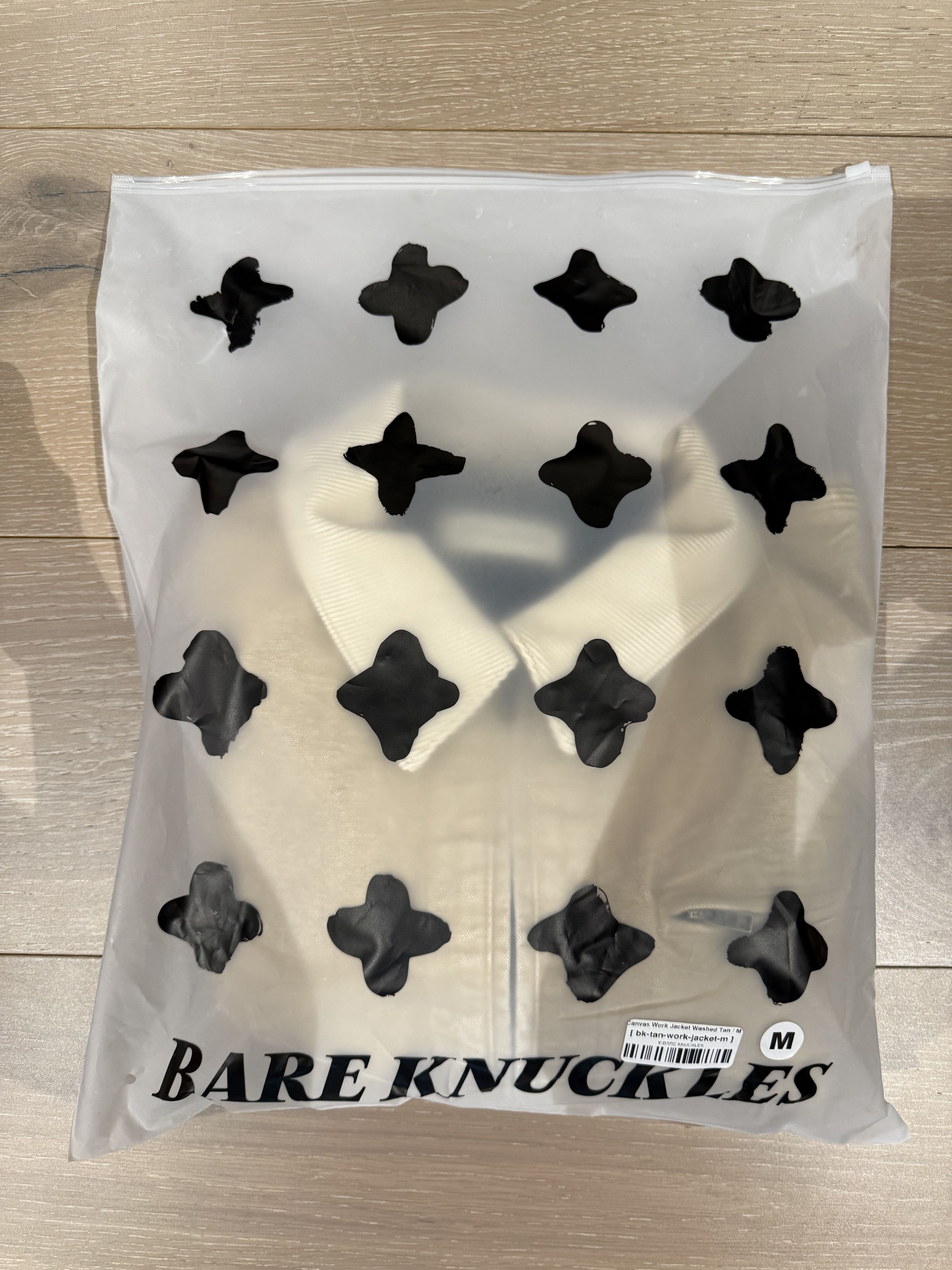 Bare Knuckles 💚 Bare Knuckles Canvas Work Jacket Washed Tan Medium NEW Size US M / EU 48-50 / 2 - 18 Thumbnail