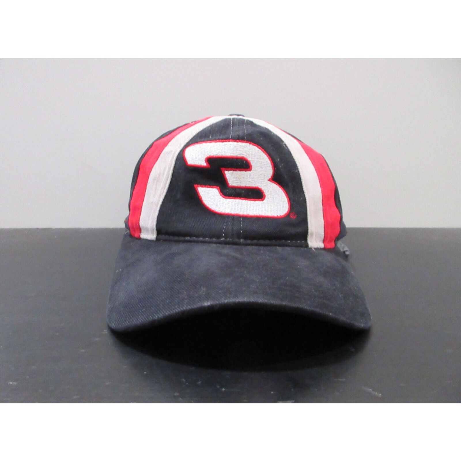 Vintage VINTAGE Nascar Hat Cap Snap Back Black Red Dale Earnhardt ...