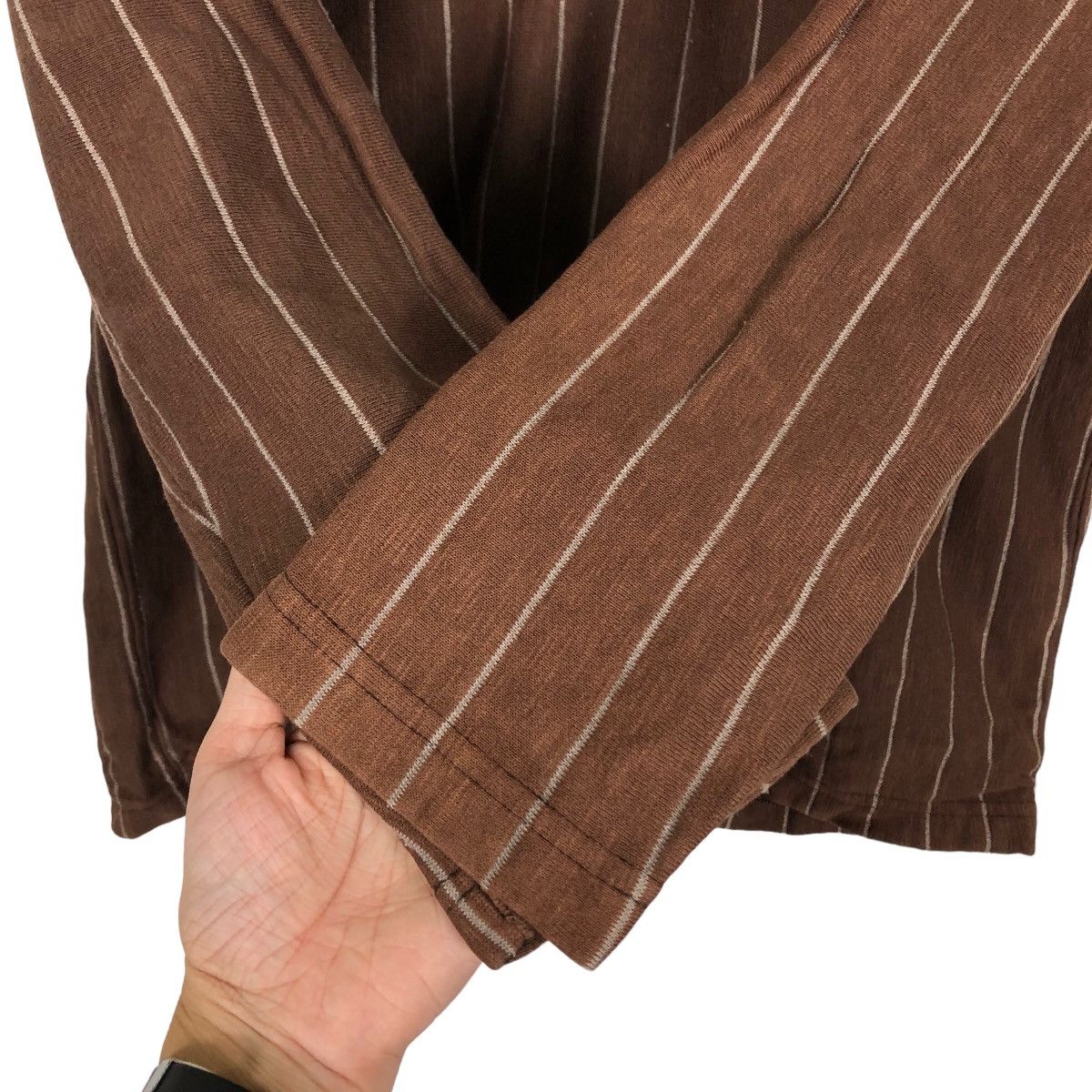 Japanese Brand 🔥Long Sleeve Dickies Worker Pin Striped Design Size US M / EU 48-50 / 2 - 9 Thumbnail