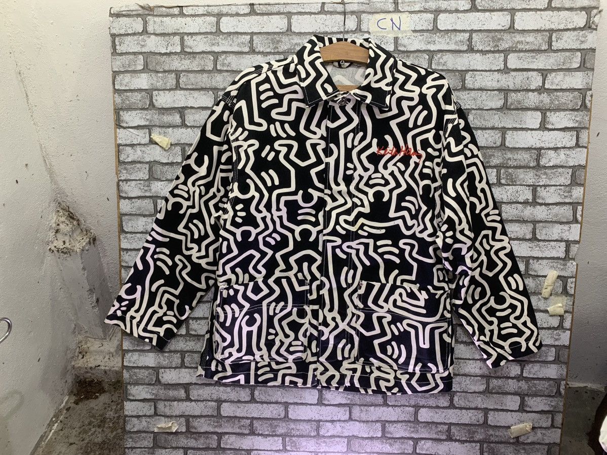 Keith Haring X H&M Chore Jacket All Over Print