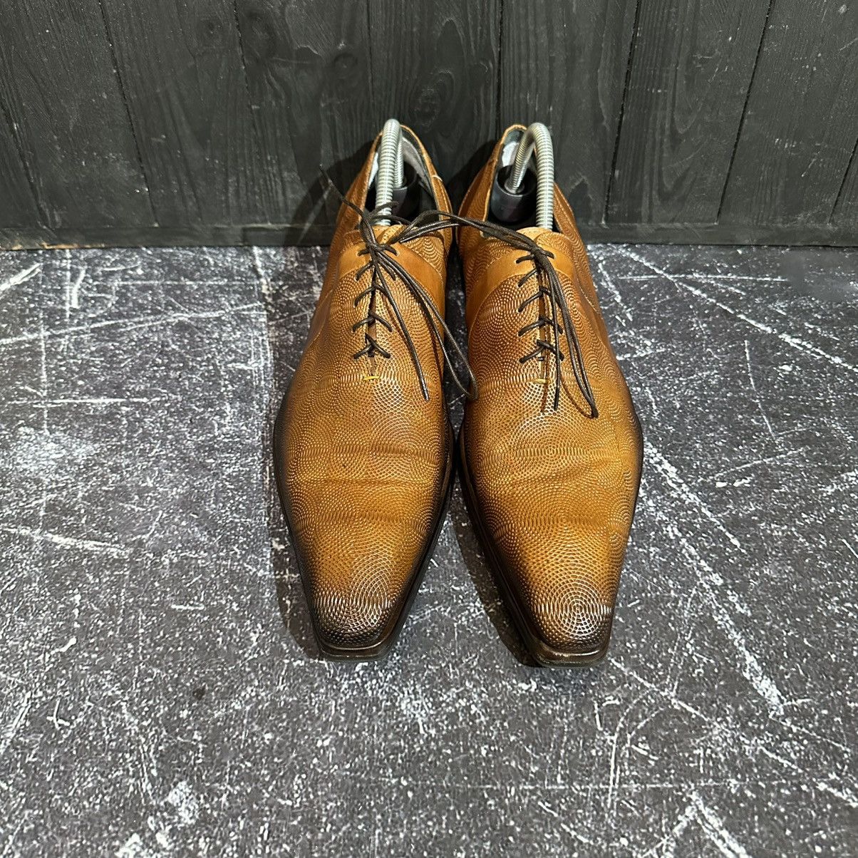 Jo Ghost JO GHOST - Men’s Brown Leather Brogue Size 43eu Size US 9.5 / EU 42-43 - 4 Thumbnail