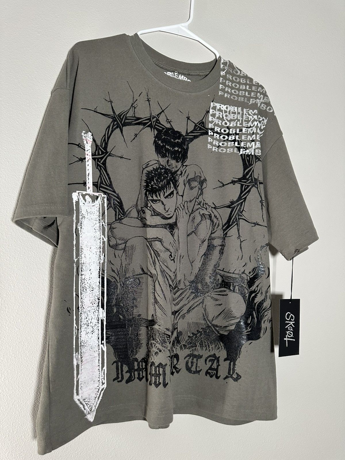 Designer × Streetwear Problem6oy Skoot custom 1 of 1 Berserk design ...
