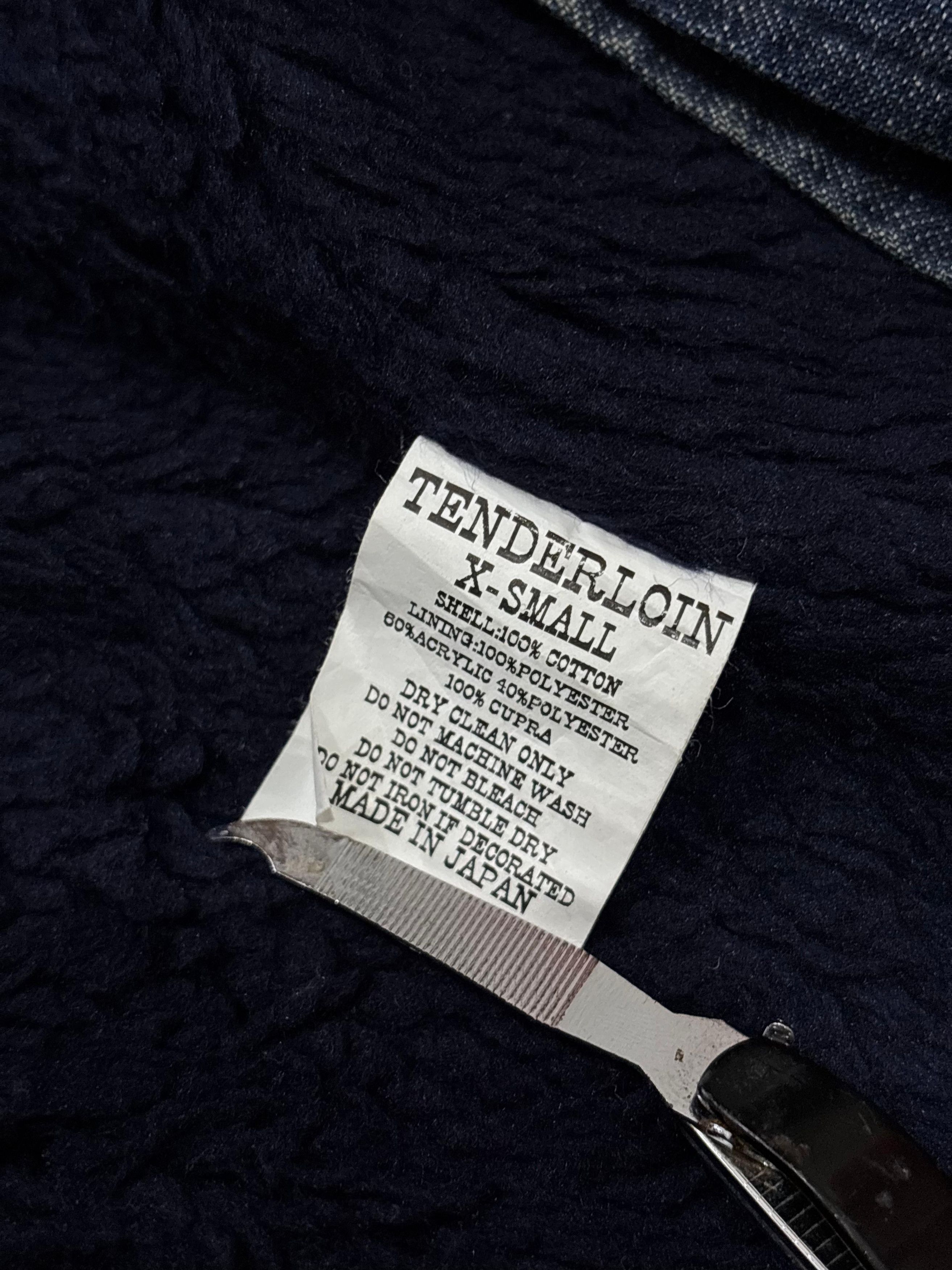 Tenderloin TENDERLOIN Blue Wool Blazer Jacket Size US XS / EU 42 / 0 - 6 Thumbnail