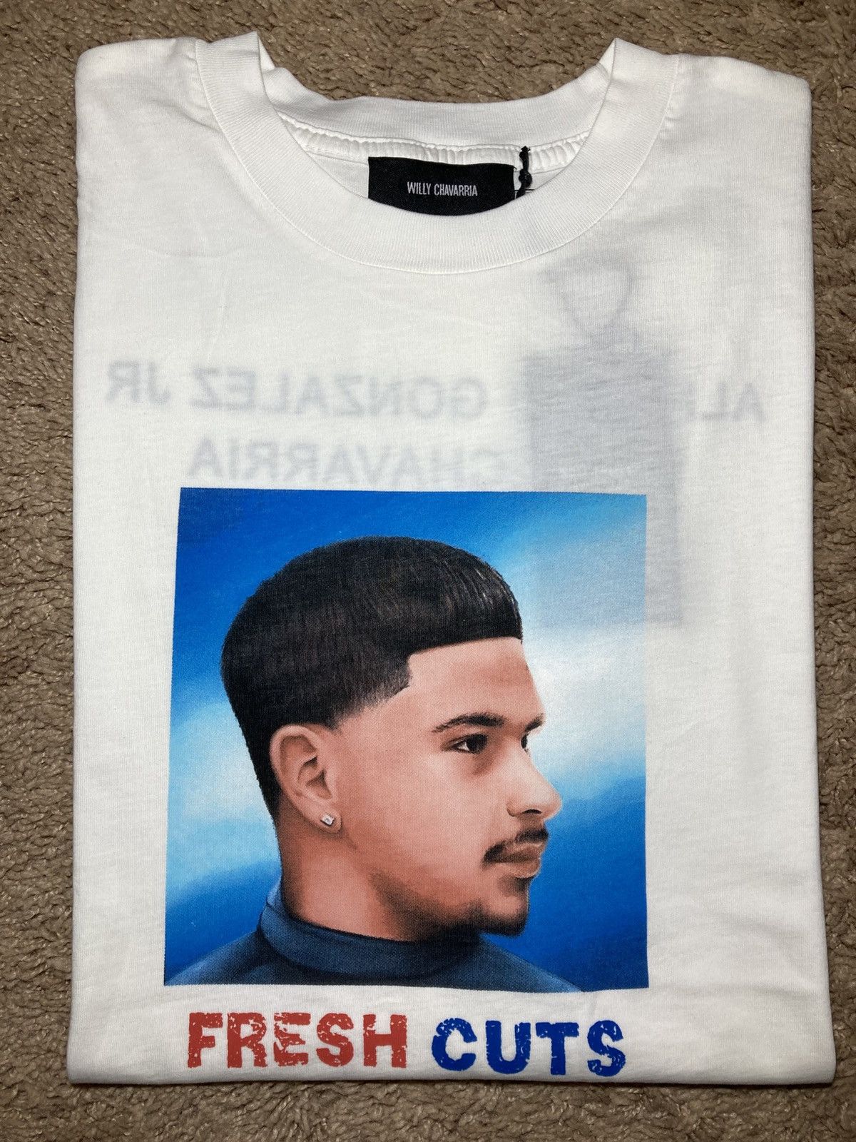 Willy Chavarria New SS25 Willy Chavarria Fresh Cuts Alfonso 2025 Easy Tee Size US M / EU 48-50 / 2 - 1 Thumbnail
