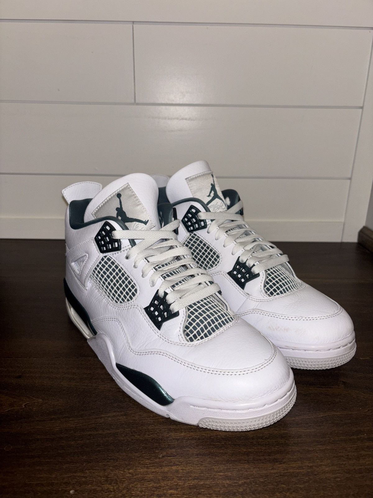 Jordan Brand Air Jordan 4 Retro “Oxidized Green” Size US 10 / EU 43 - 1 Thumbnail