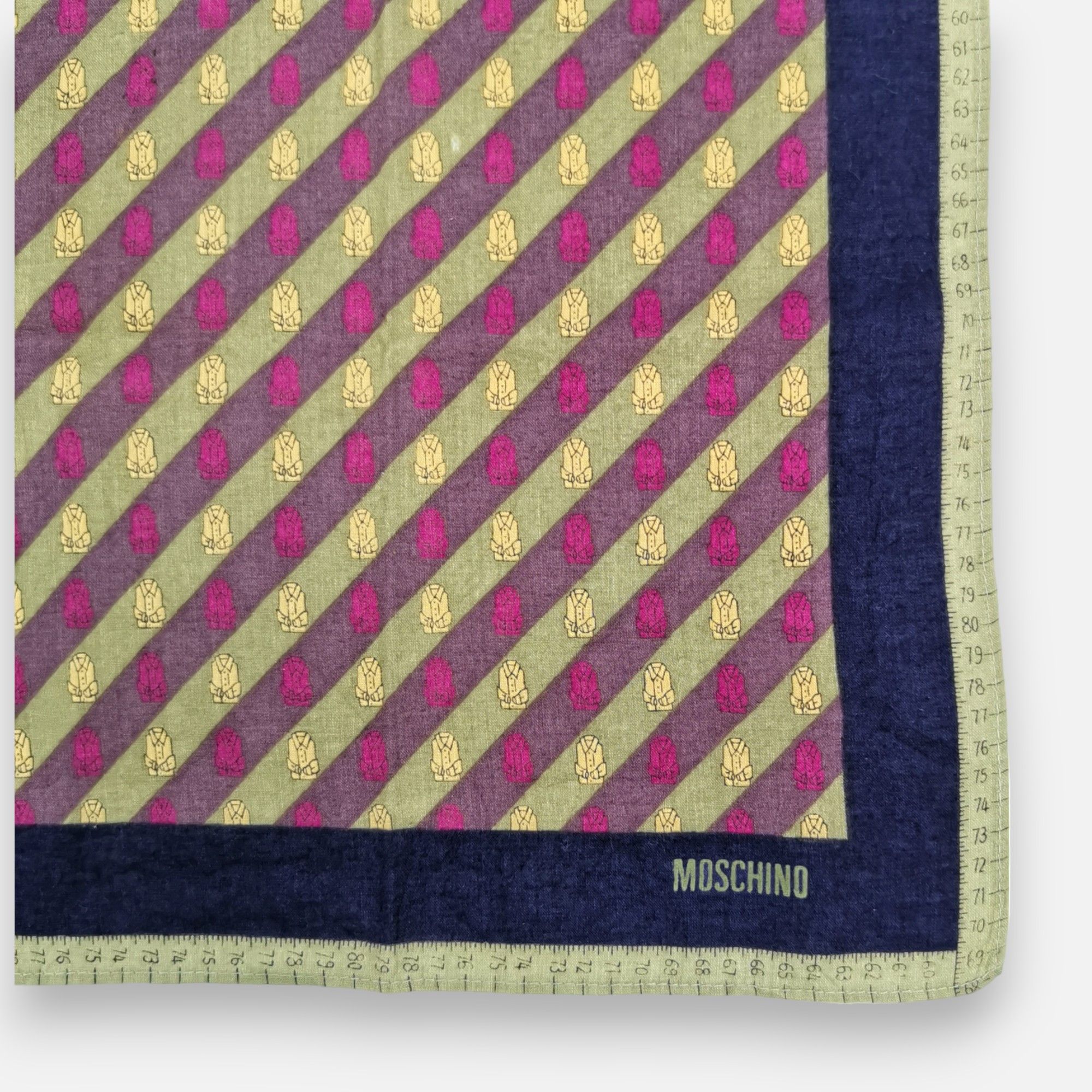 Moschino × Vintage Vintage Moschino Handkerchief Pocket Square Bandana Size ONE SIZE - 3 Thumbnail