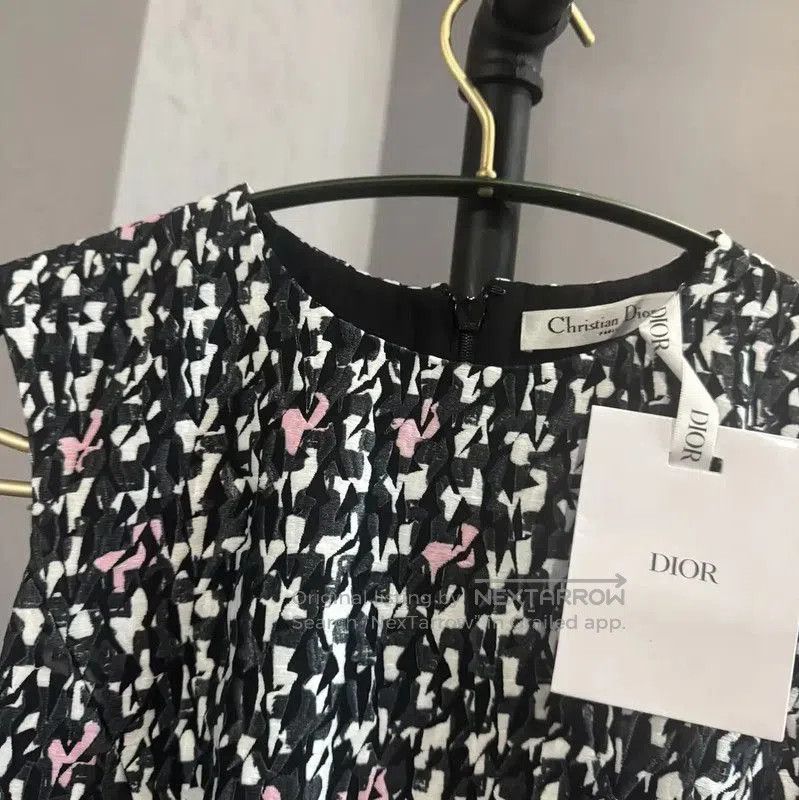 Dior Dior Black Printed Sleeveless T. Size S / US 4 / IT 40 - 4 Thumbnail
