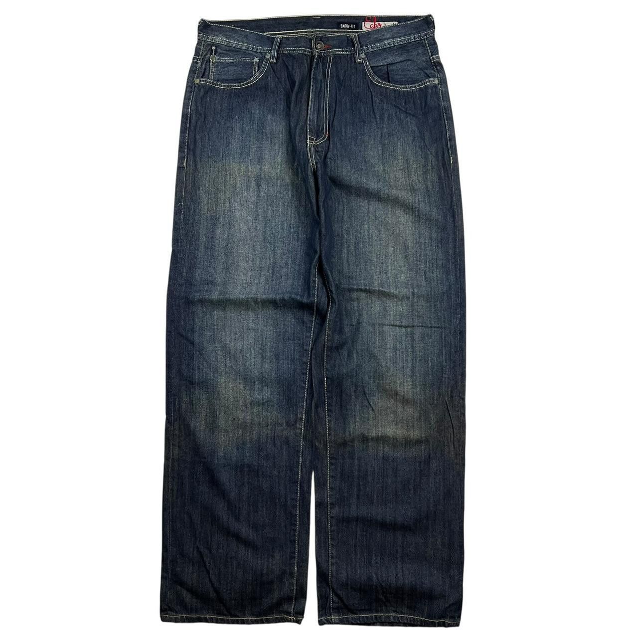 Ecko Unltd. Vintage Ecko Unltd Baggy Embroidered Jeans - Waist: 38” Size US 38 / EU 54 - 2 Thumbnail