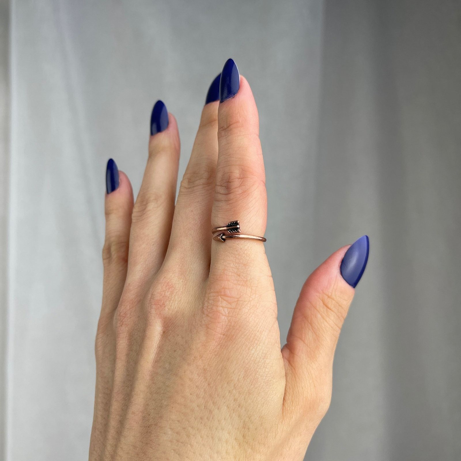 Other Dainty Copper Tone Arrow Shaped Wrap Ring Jewelry 5-5.5 NWOT Size ONE SIZE - 15 Thumbnail