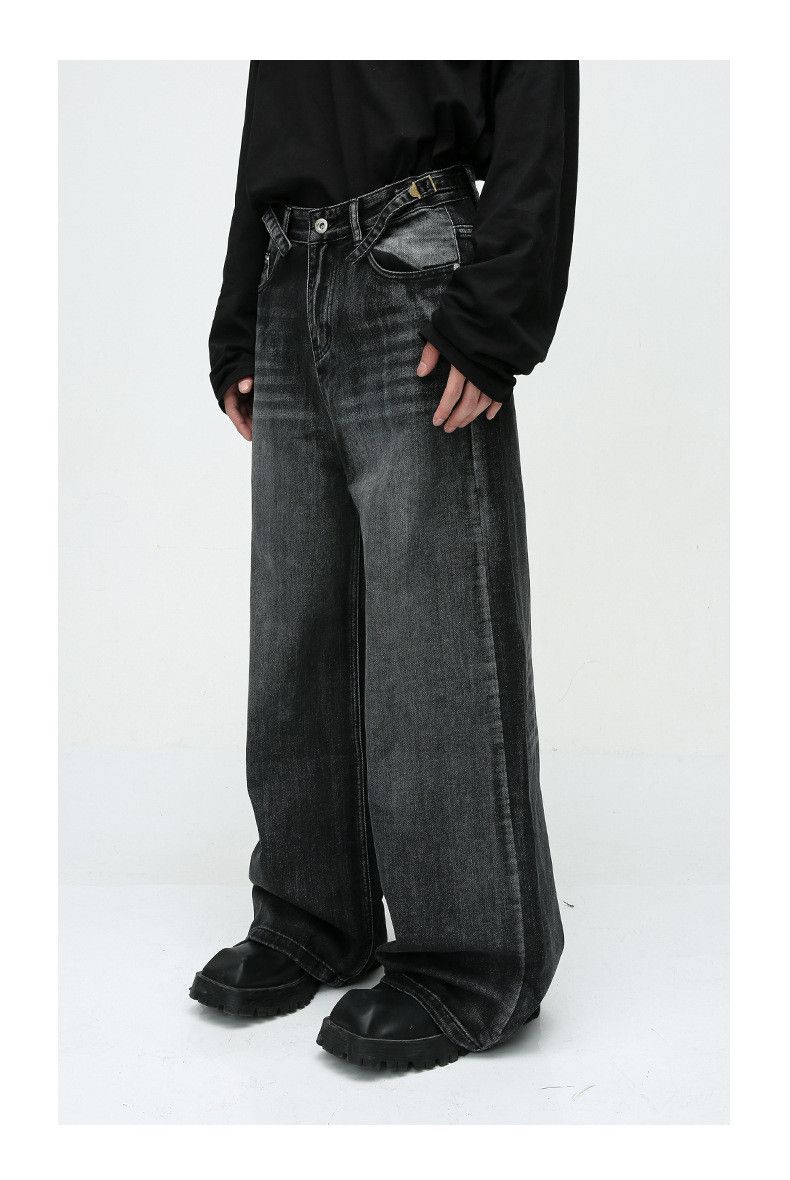 Japanese Brand American high street cool straight loose jeans y2k Size US 34 / EU 50 - 2 Thumbnail
