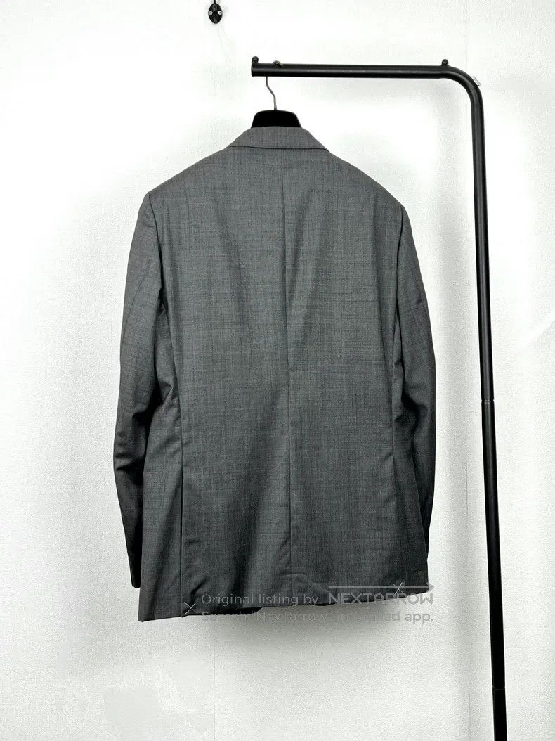 Valentino Valentino Men's workplace business dark gray Size 52L - 3 Thumbnail