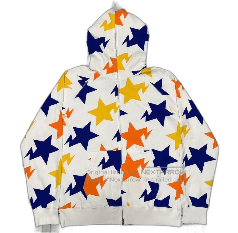 Bape Bape It Limited Star Print Hoodie. Size US XL / EU 56 / 4 - 1 Thumbnail