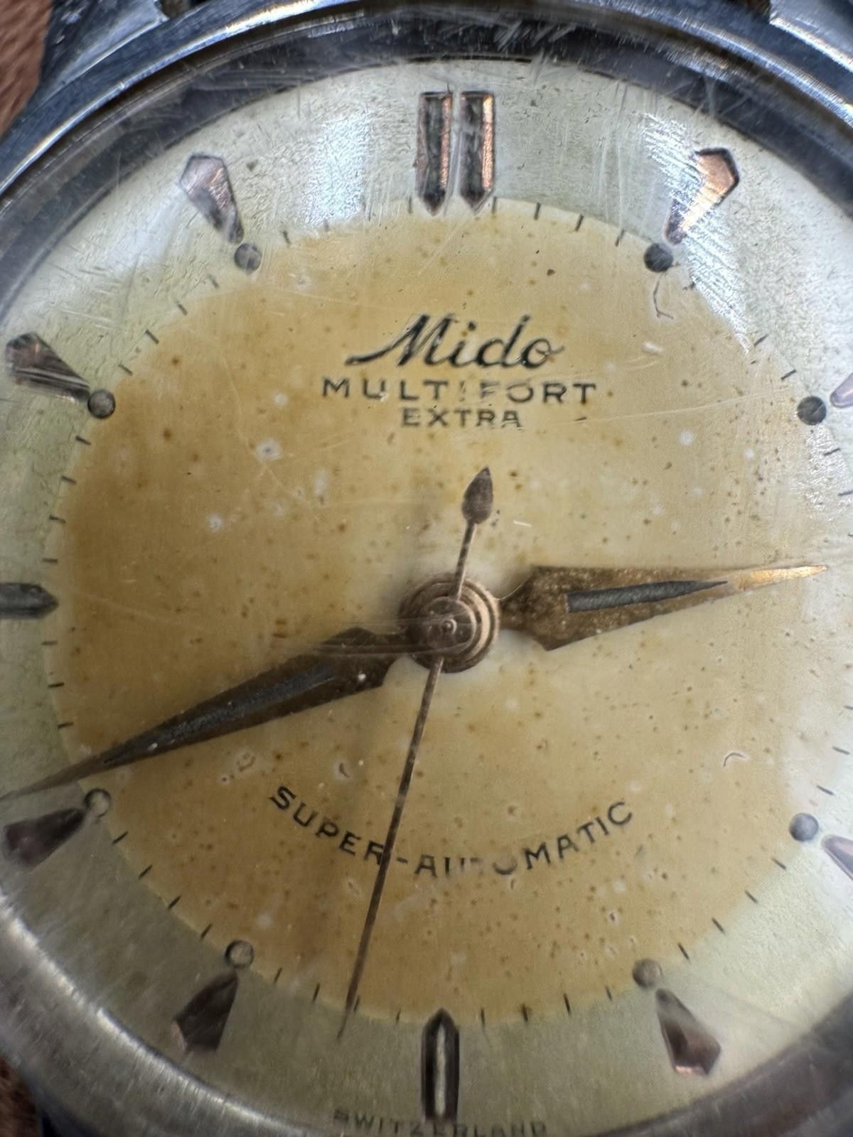 Midnight Studios Vintage Mido Multifort Extra SuperAutomatic Swiss Mens Watch Size ONE SIZE - 9 Thumbnail