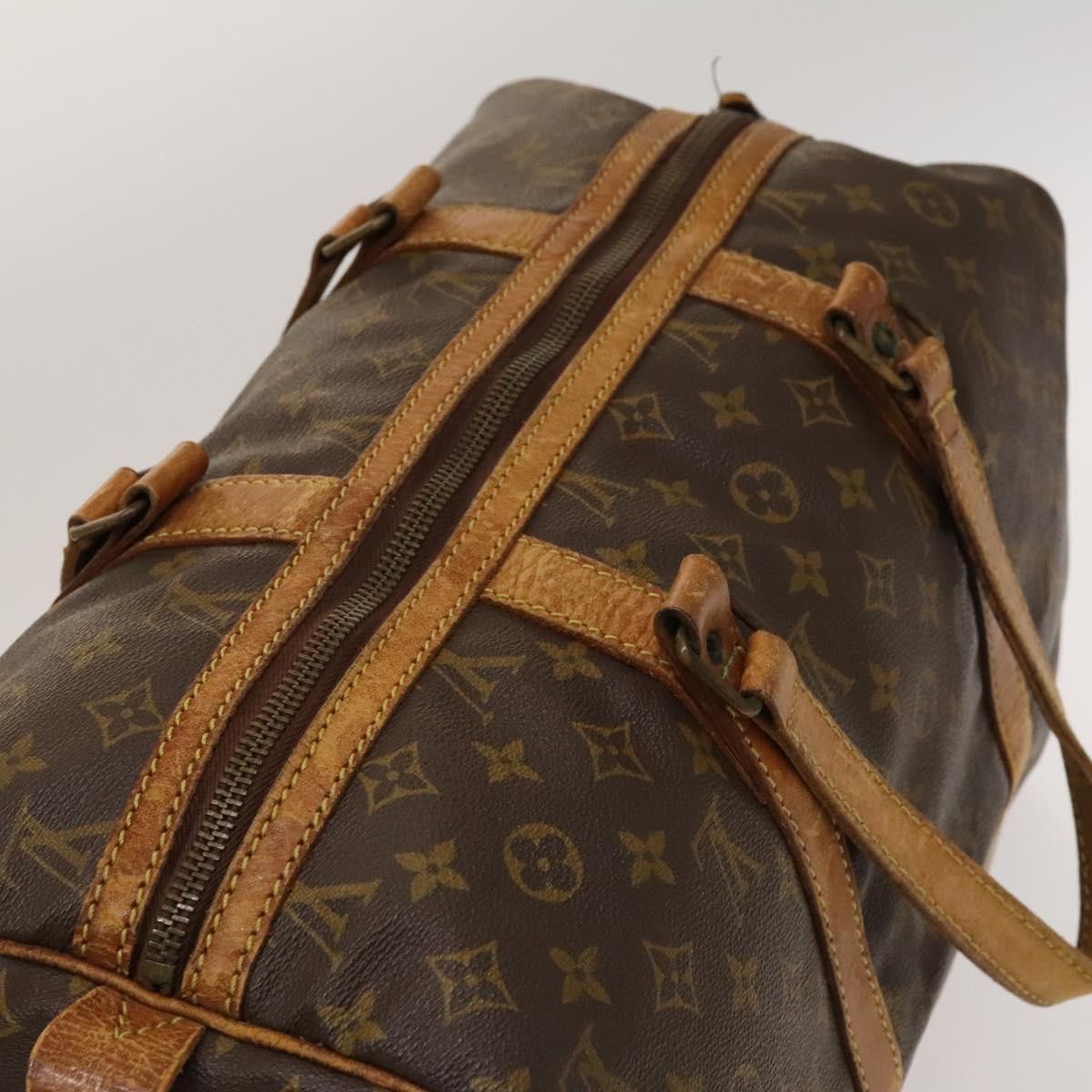 Louis Vuitton LOUIS VUITTON Monogram Sac Spool 45 Boston Bag M41624 Size ONE SIZE - 7 Thumbnail