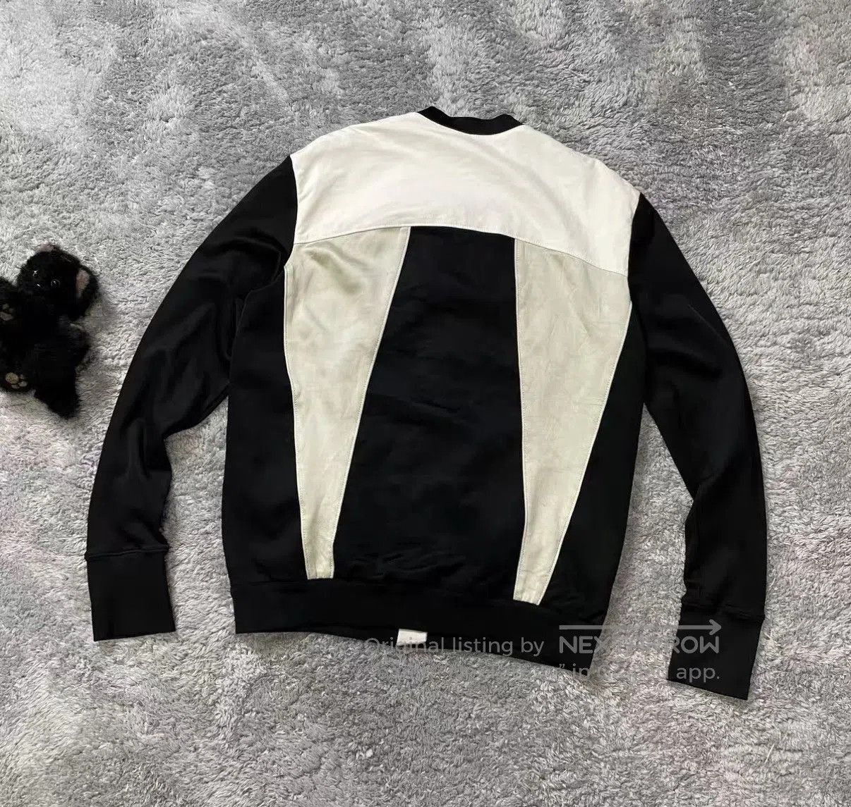 Helmut Lang White Color Block Zip. Size US L / EU 52-54 / 3 - 2 Thumbnail