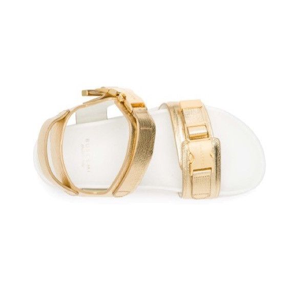 Buscemi BUSCEMI gold buckled platform sandals Size US 8 / EU 41 - 3 Thumbnail