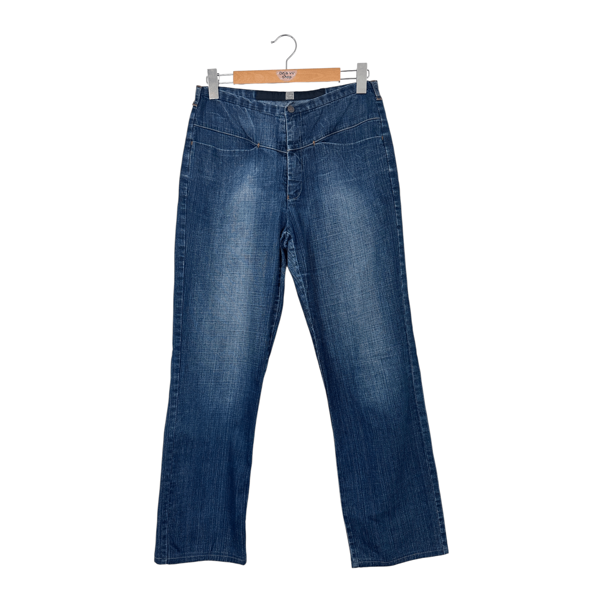 Marithe + Francois Girbaud Vintage Le Jean De Marithe + Francois Girbaud Straight Jeans Size 32" / US 10 / IT 46 - 1 Thumbnail