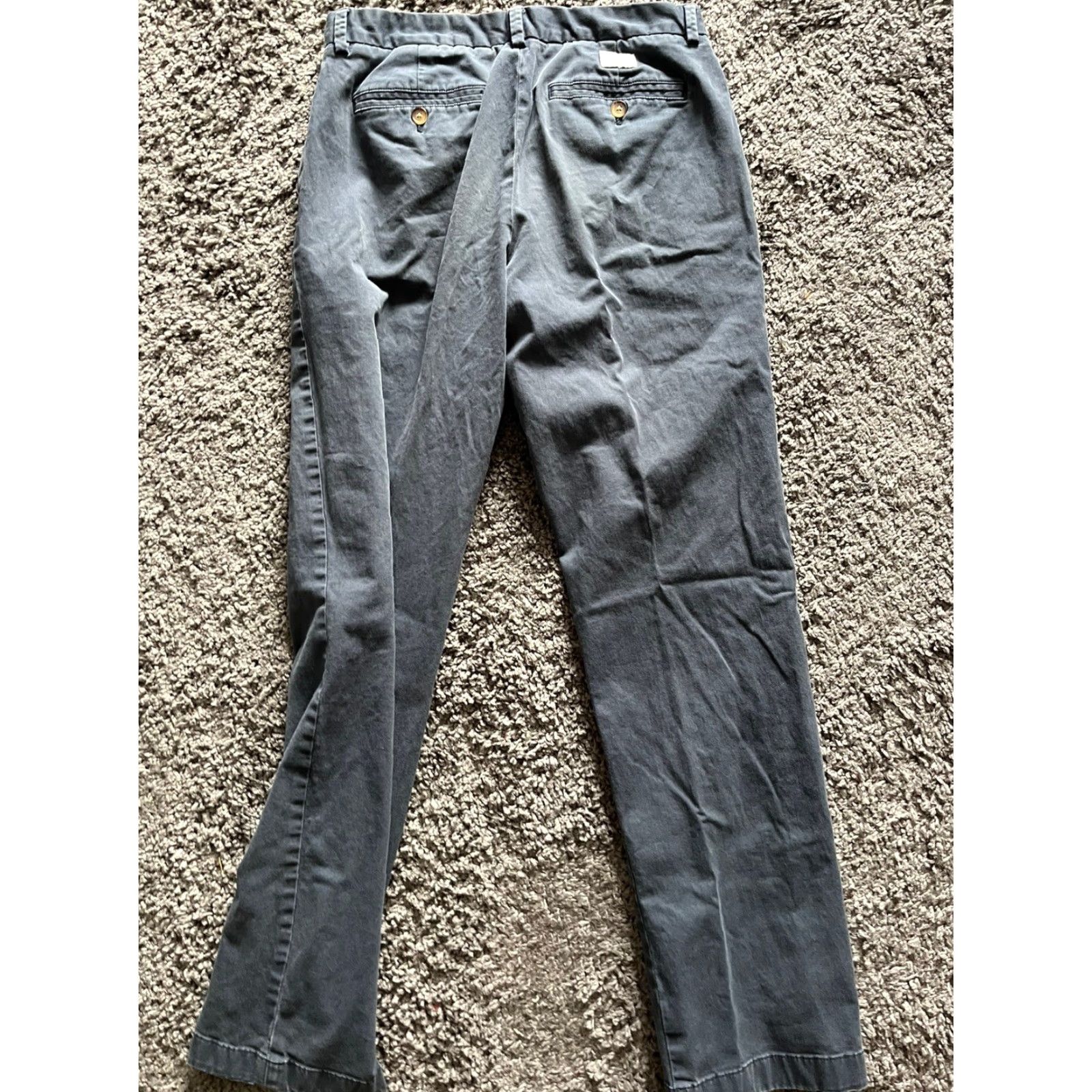 Vineyard Vines Vineyard Vines Breaker Pants Men 30x32 Navy Blue Chino Regular Breathable Stretch Pockets Cotton Spandex Classic Mens Size US 30 / EU 46 - 3 Thumbnail
