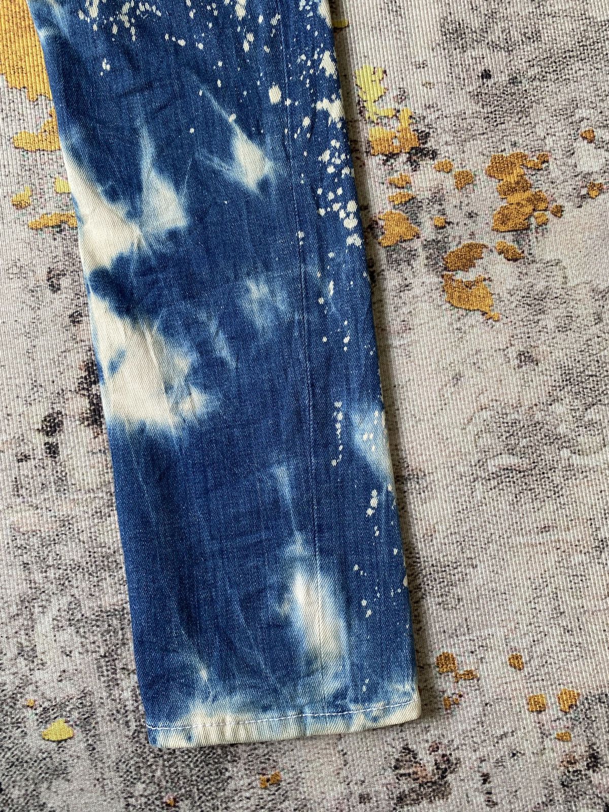 Dsquared2 Snow Acid Wash Strechable Jeans