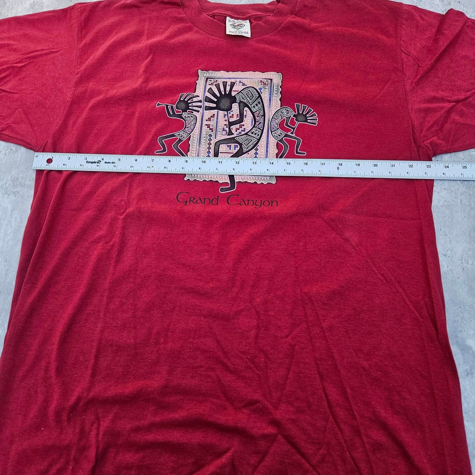 & Other Stories Vintage Grand Canyon Shirt Red Size XL Single Stitch Size US XL / EU 56 / 4 - 6 Thumbnail