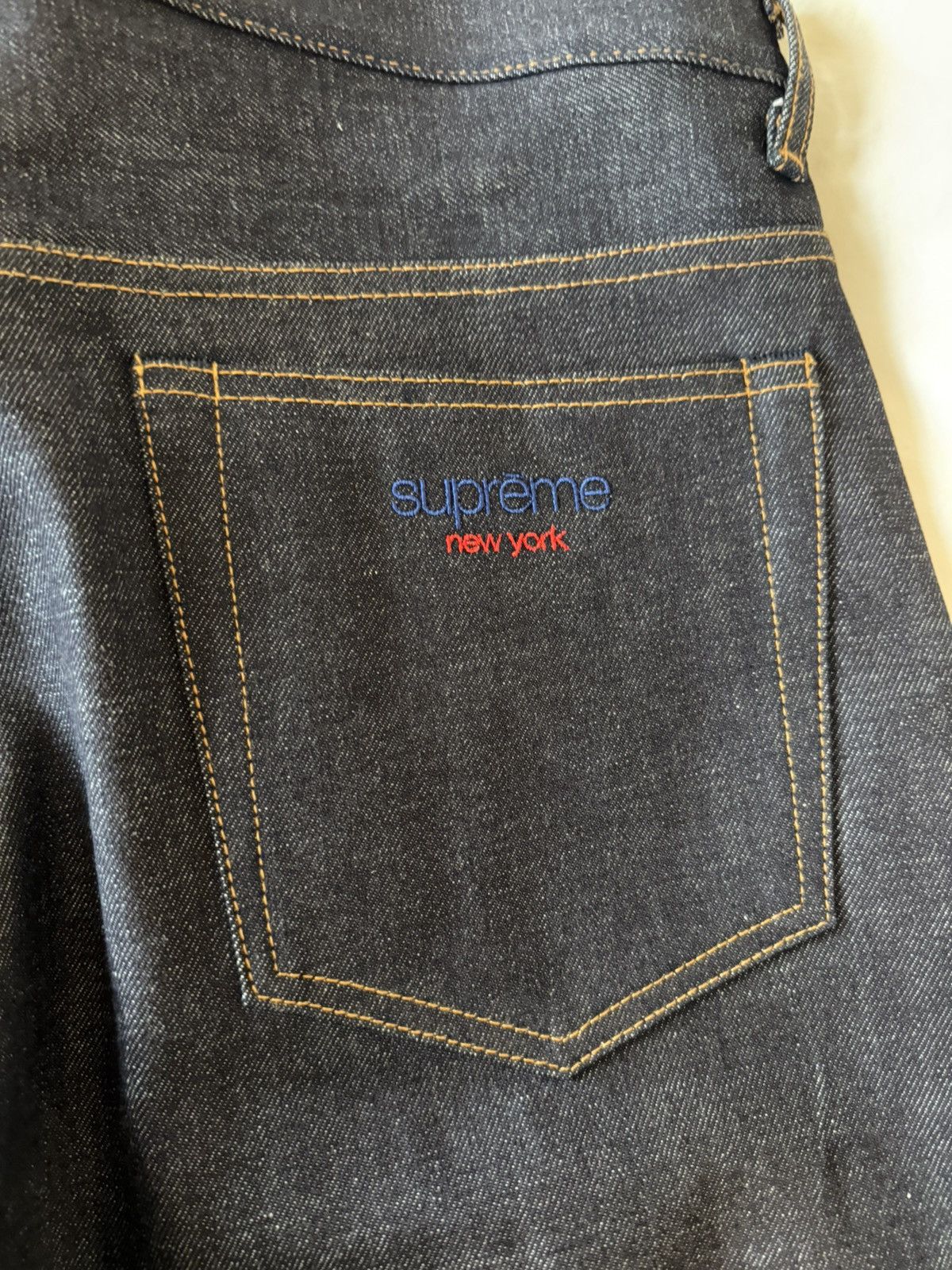 Supreme Supreme Baggy Jeans Raw Size 32 Size US 32 / EU 48 - 3 Thumbnail