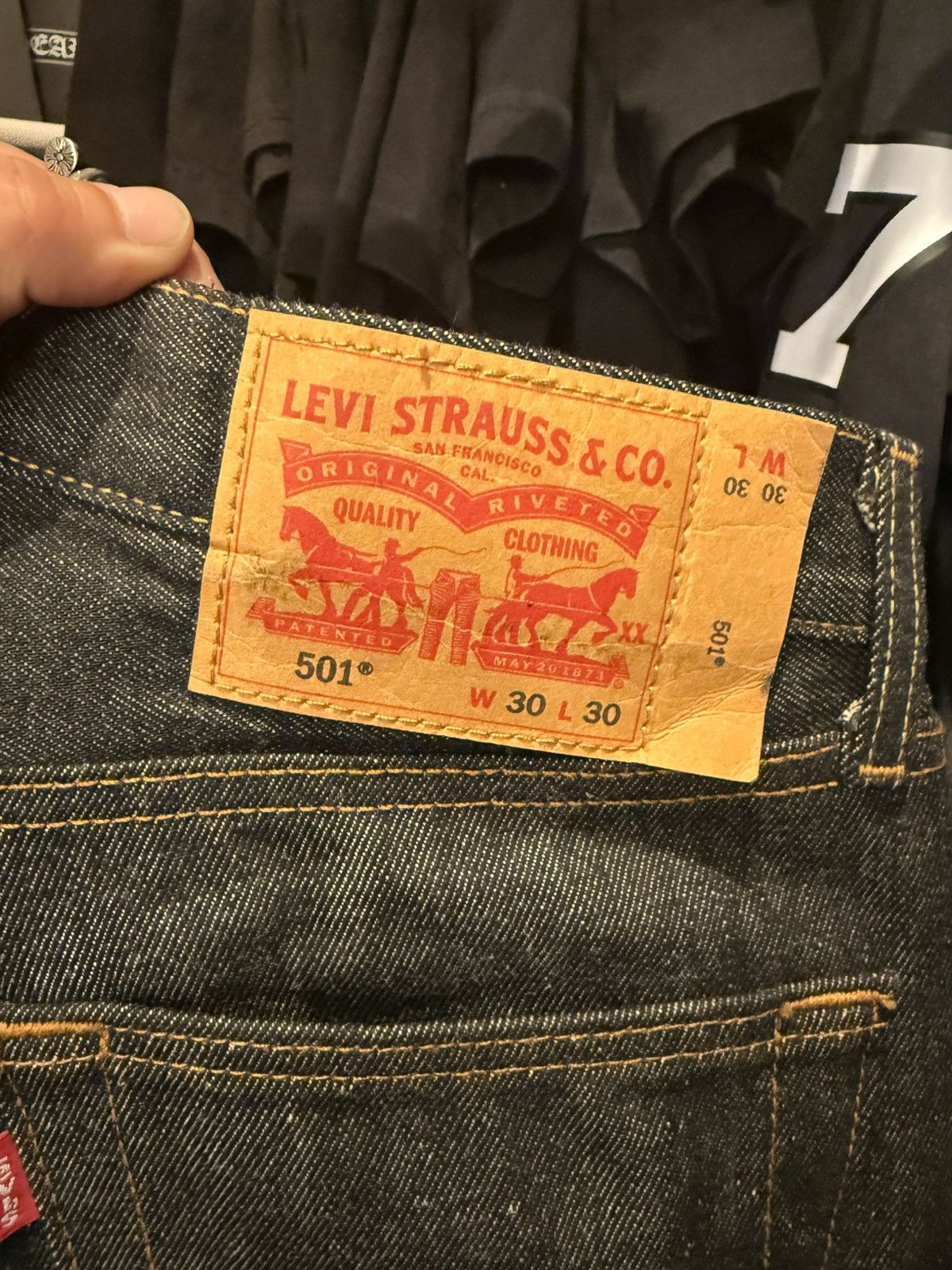 Levi's Levi 501 DS Size US 30 / EU 46 - 3 Thumbnail