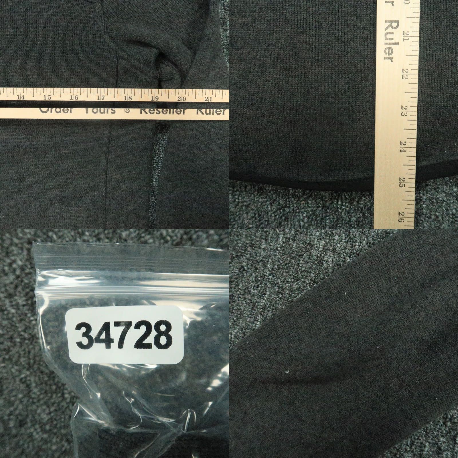 Lululemon Lululemon Hoodie Women 6 Gray Its Fleecing Cold Quarter Zip Pockets Pullover Size M / US 6-8 / IT 42-44 - 8 Thumbnail