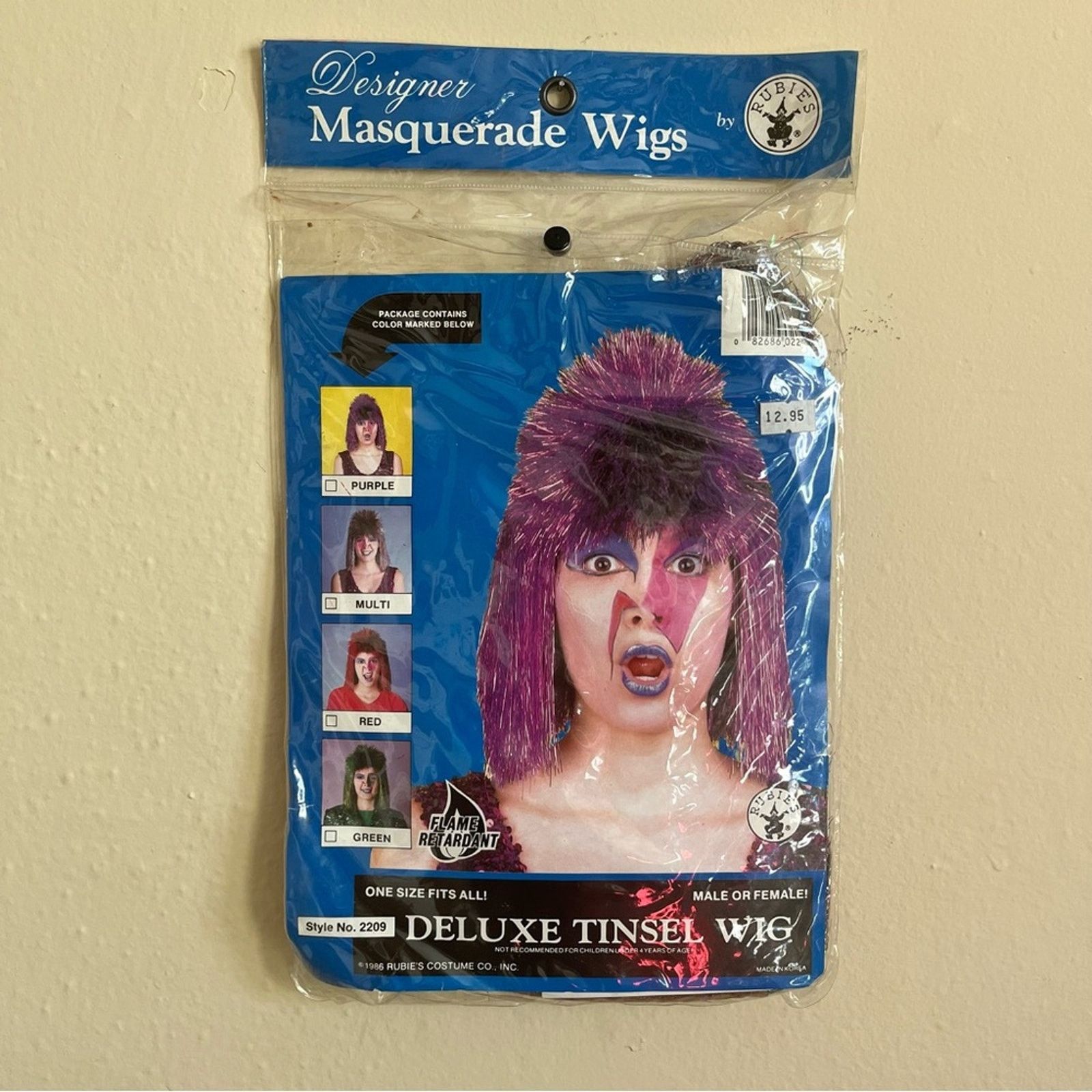 Other Vintage 1986 Rubie’s Costume Co Designer Masquerade Wig Size ONE SIZE - 1 Thumbnail