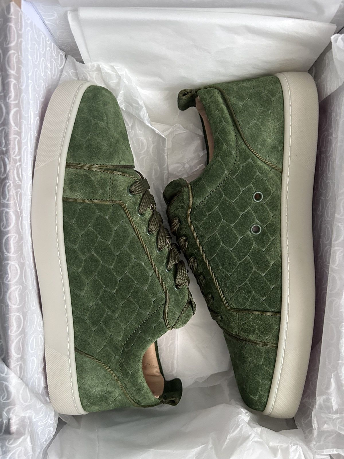 Christian Louboutin Christian Louboutin Louis Junior Orlato Verlaine Suede 44 Size US 11 / EU 44 - 1 Thumbnail
