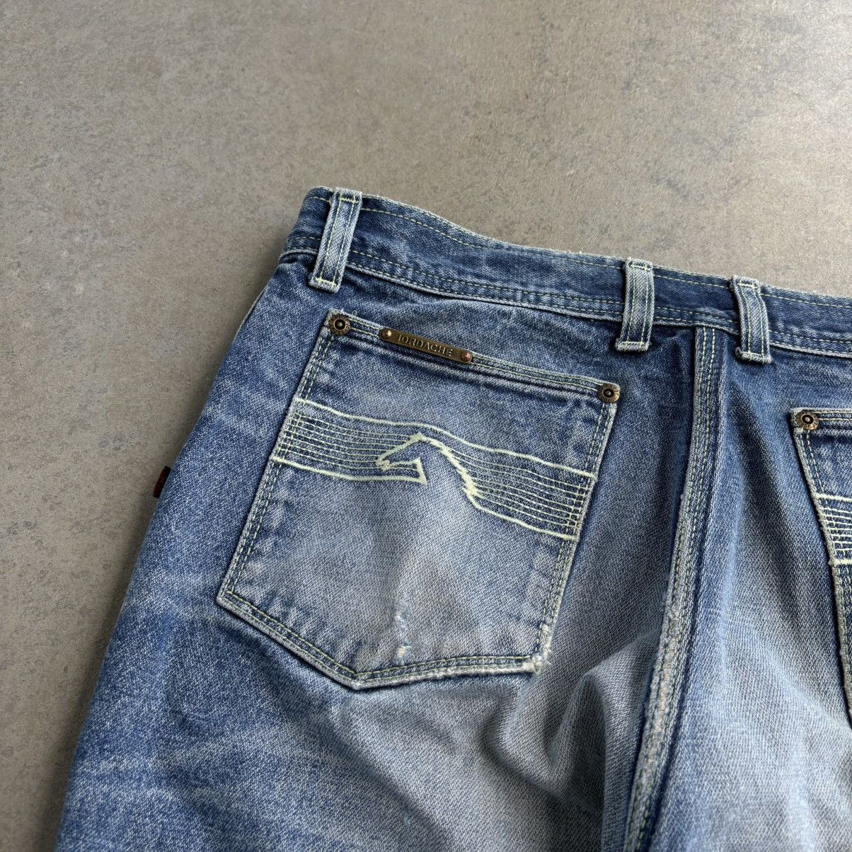 Ariat × Jordache × Vintage Vintage 1980's Western Jordache Bootcut Cowboy Jeans 33x34 Size US 33 - 6 Thumbnail